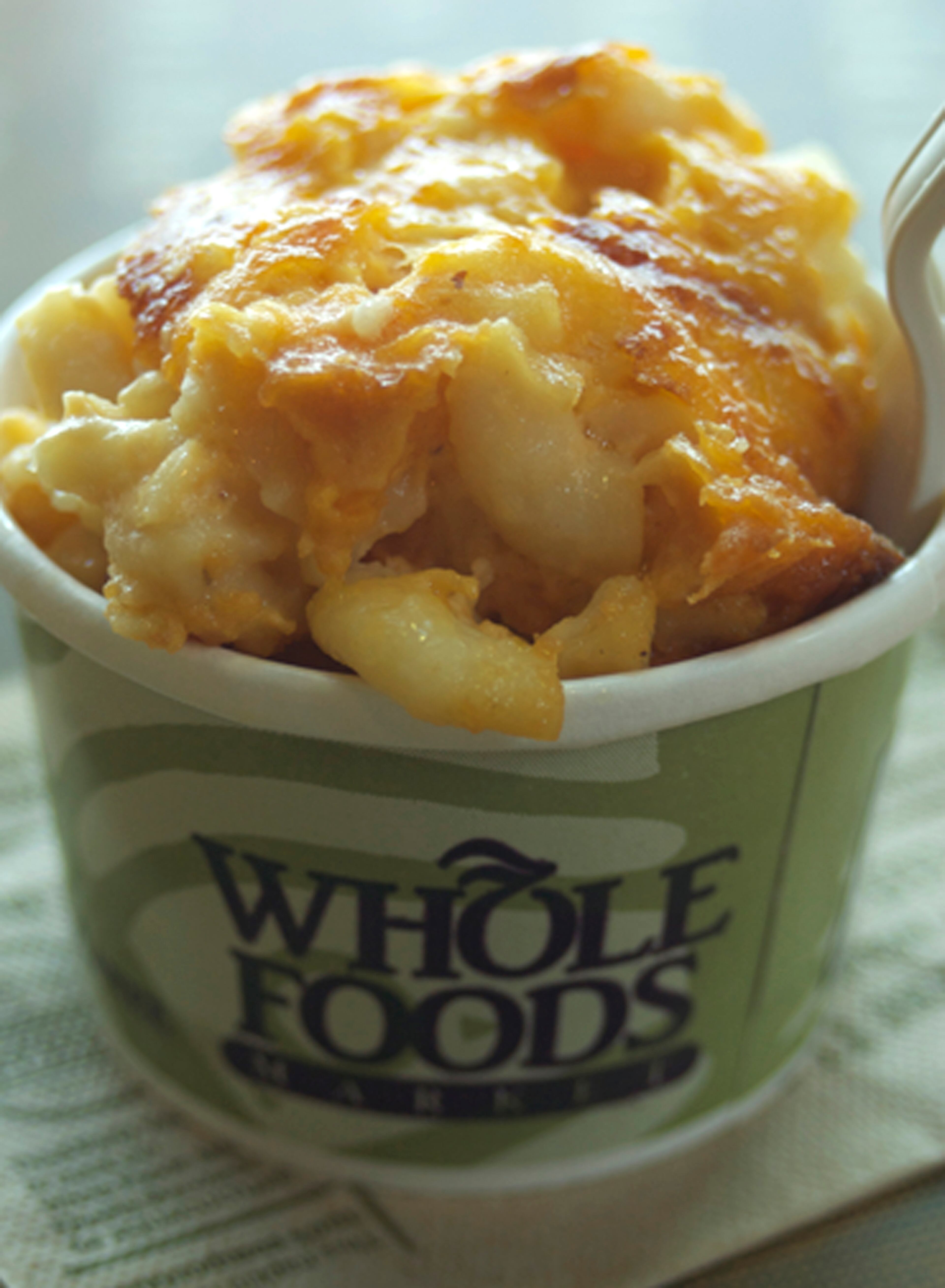 You'll find mac and cheese at Whole Foods, along with plenty of other comestibles. Read all about National Mac and Cheese Day here.
