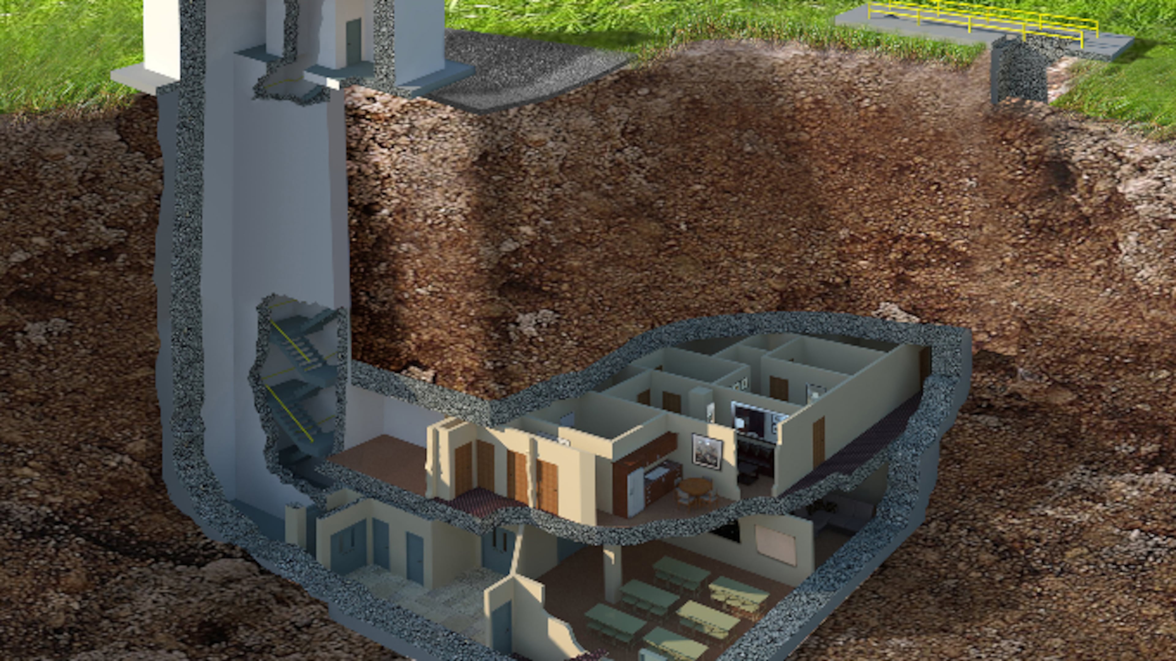 This bunker is only $15 million.