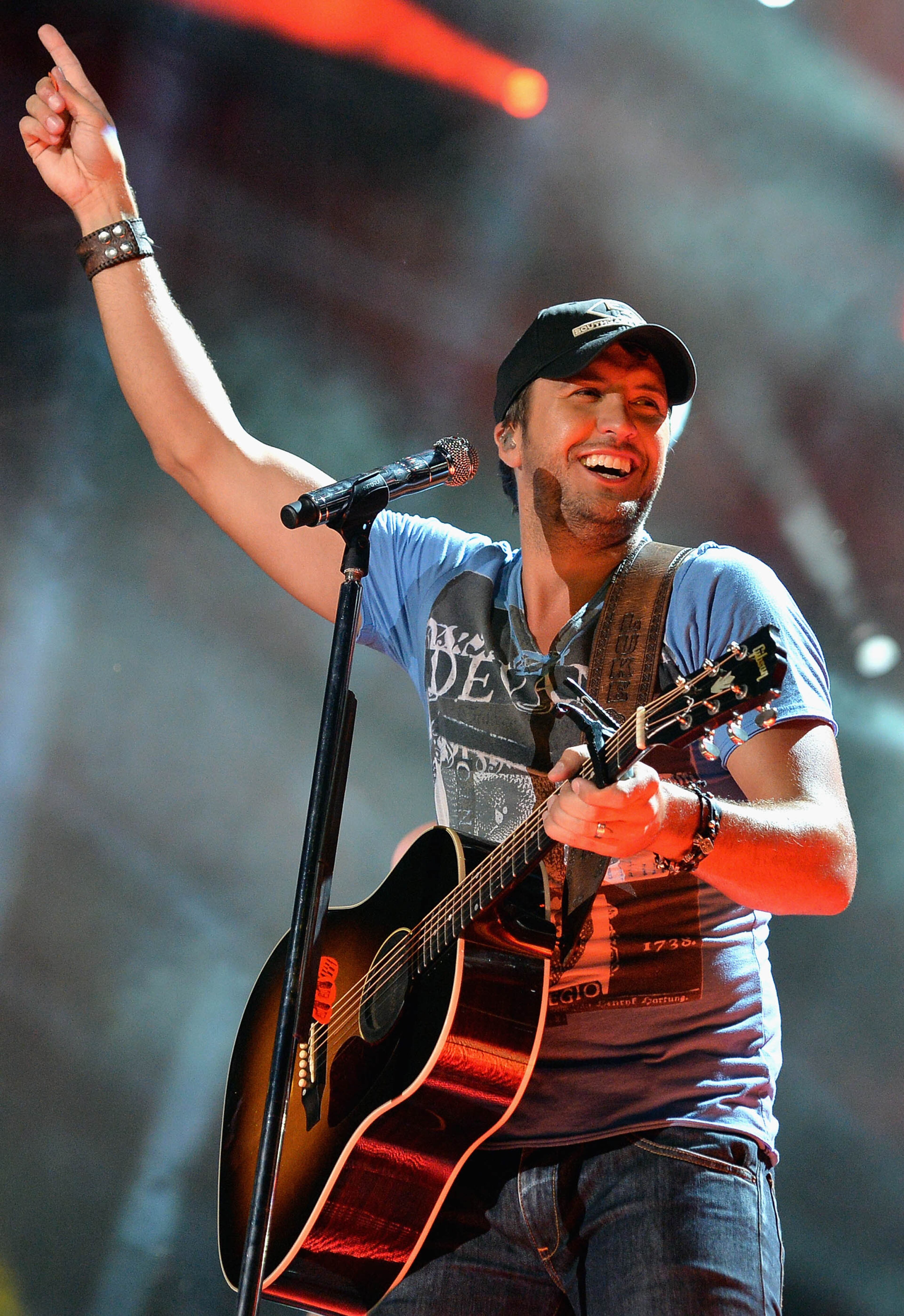 Luke Bryan performs during the 2013 CMA Music Festival on June 6, 2013, in Nashville, Tenn.