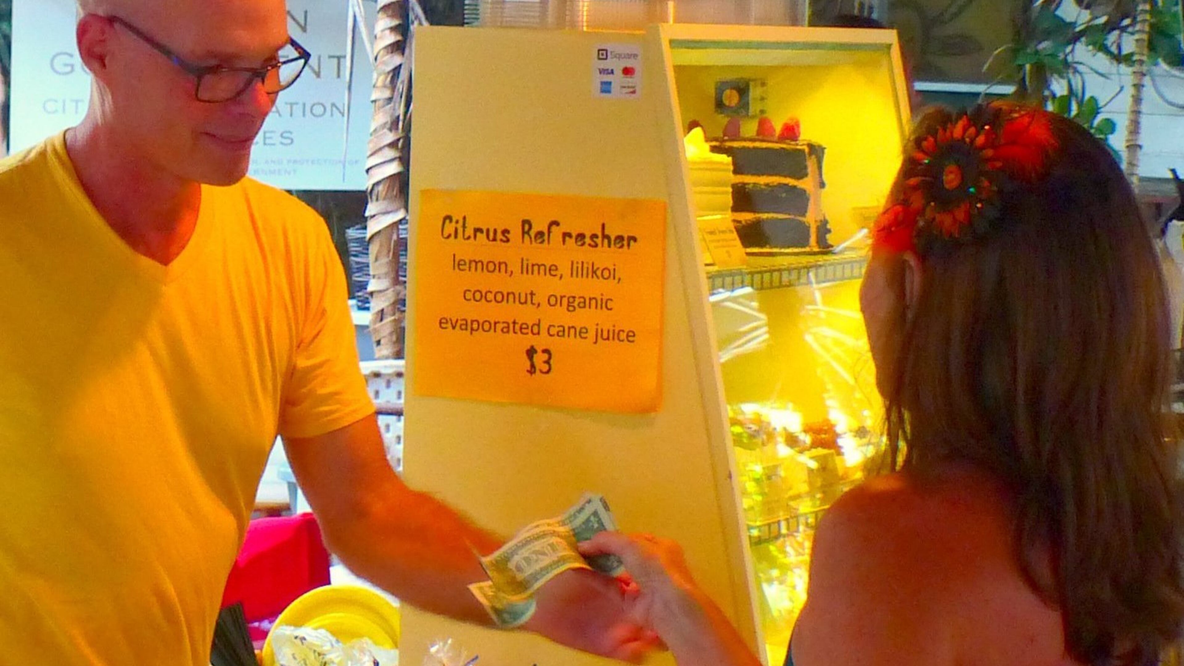 Bananarama Bakery was among vendors on a recent evening at the Night Market at Kaimu, Hawaii. (Brian J. Cantwell/Seattle Times/TNS)