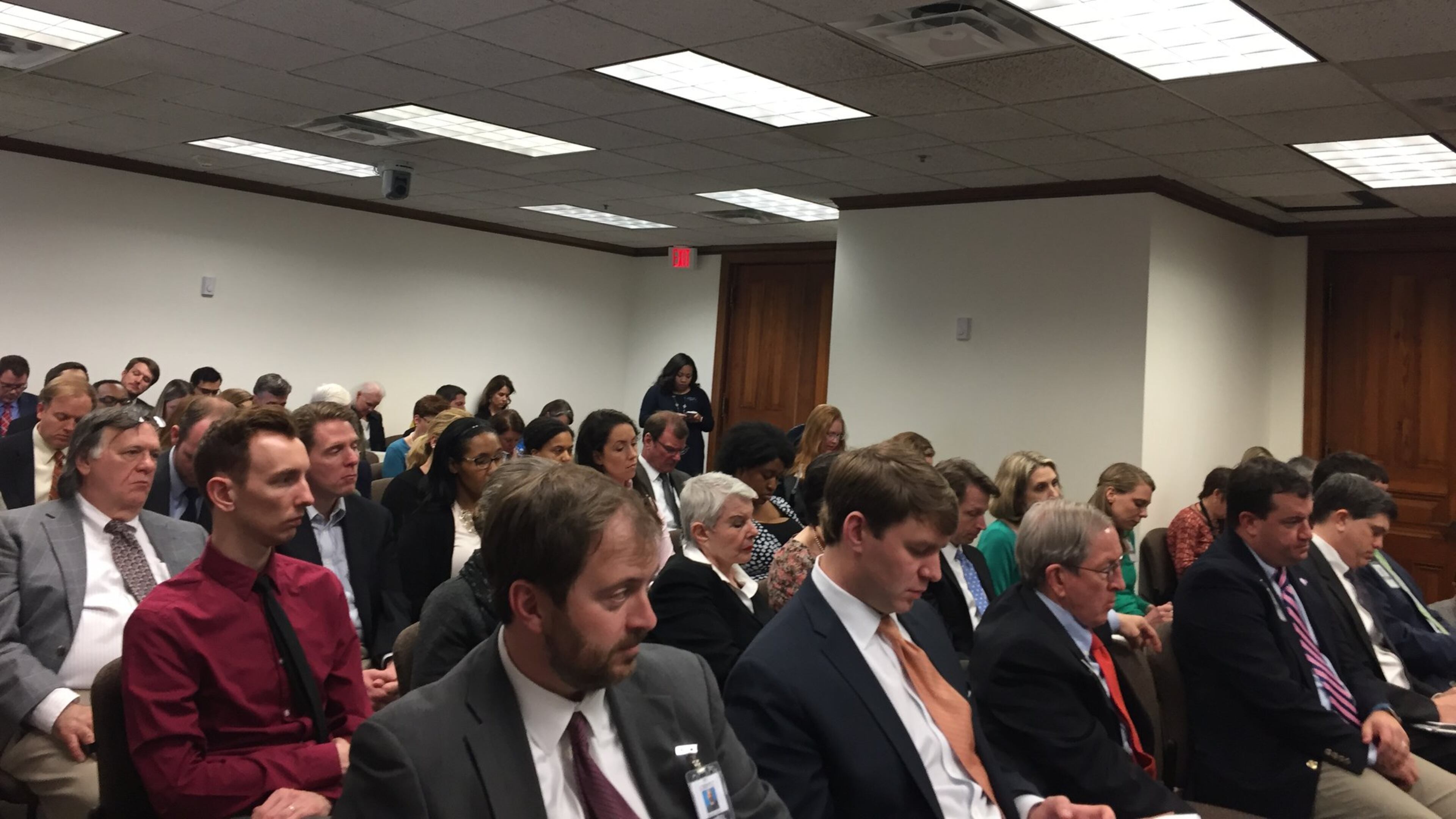 As congressional Republicans’ new health care proposal ignited marathon debates in Washington this week, a packed audience of lobbyists and reporters in Georgia came to the state Capitol on Friday, March 10, 2017, to watch the state Senate confront the plan’s impact here. Lt. Gov. Casey Cagle led the inaugural meeting of the state Senate’s Health Care Reform Task Force on March 10. Task force members are concerned that Congress may change Medicaid in a way that would disadvantage Georgia. (ARIEL HART / ahart@ajc.com)