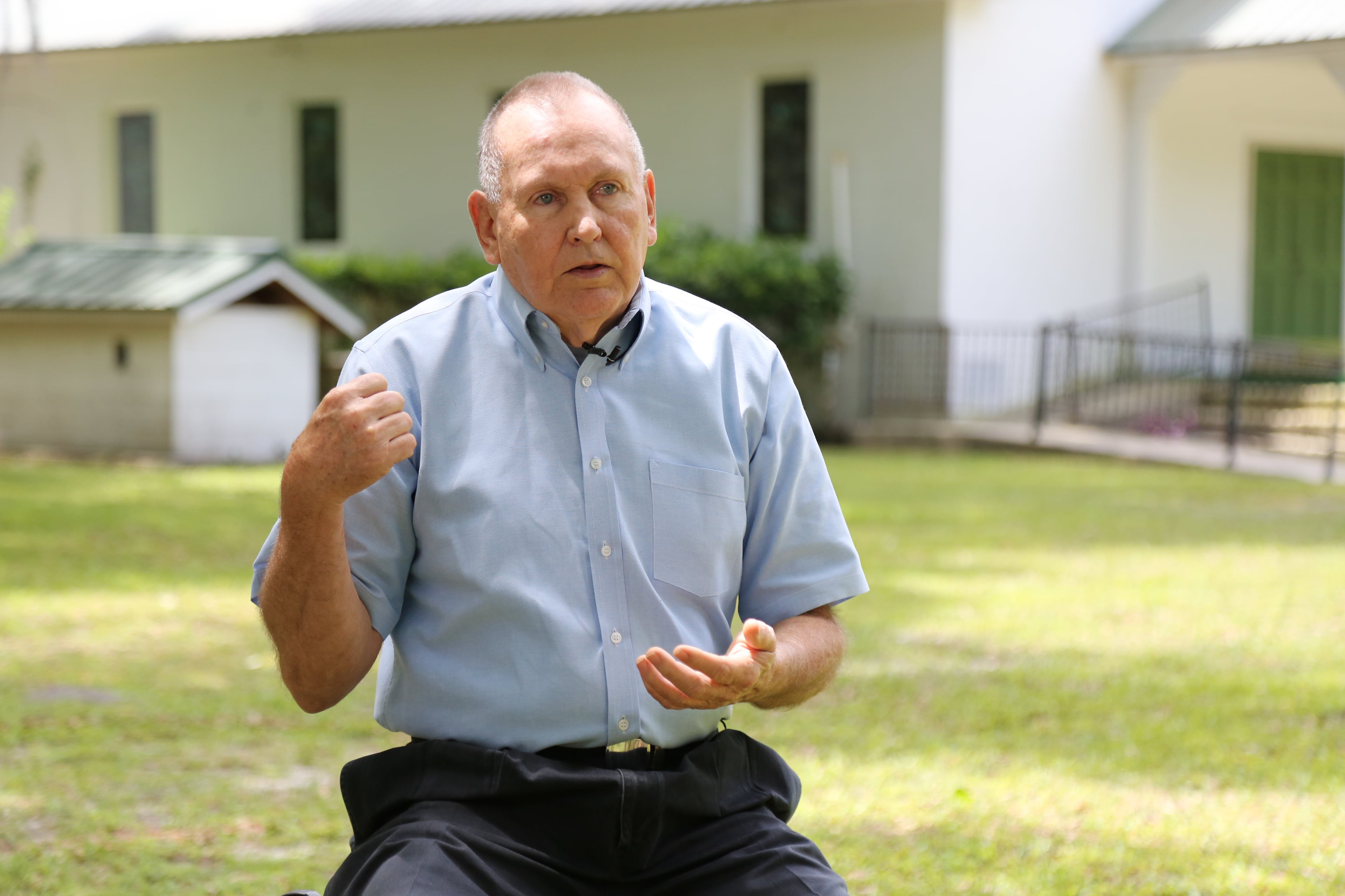 Butch Kennedy, former Camden County chief sheriff's deputy, has suffered some recent health problems and says that he hopes to see the Rising Daughter case resolved in his lifetime. Kennedy is adamant that the wrong man was convicted in 2003. (Tyson Horne/Tyson.Horne@ajc.com)
