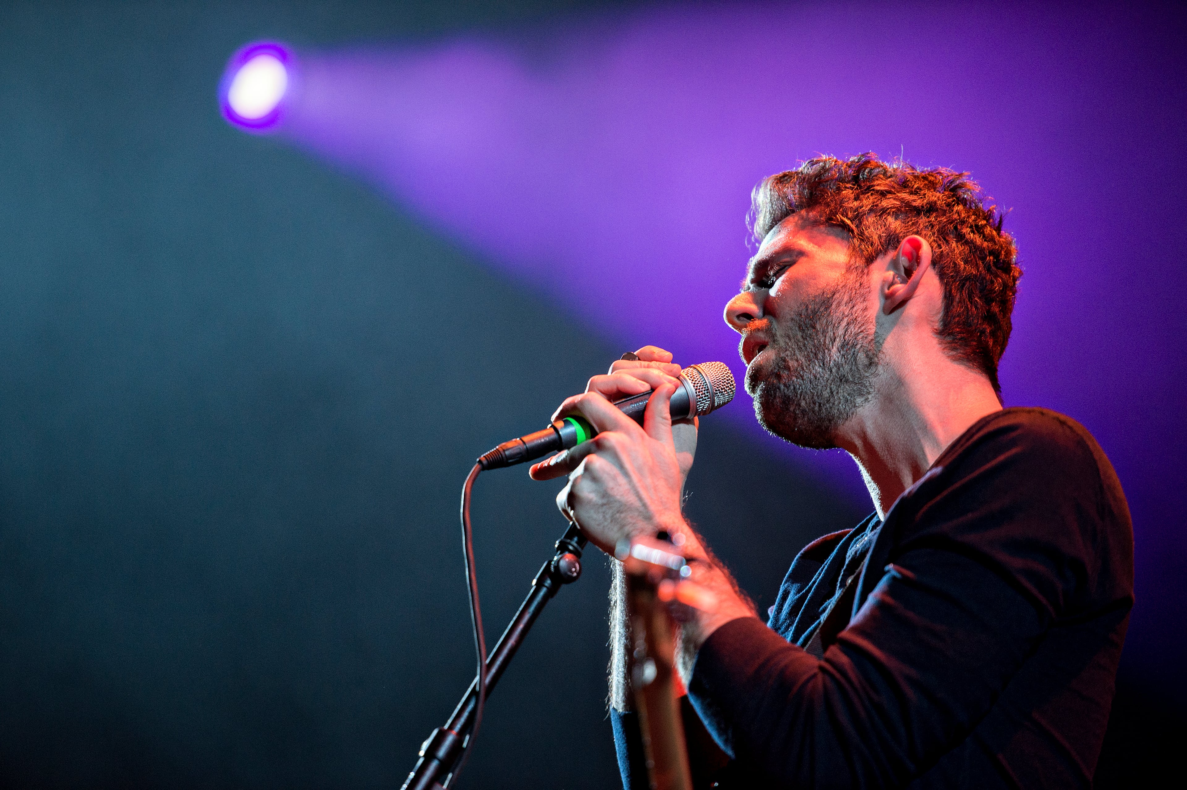 The Antlers' Peter Silberman performs at the Fox Theatre in Atlanta on Monday, April 27, 2015. The Antlers opened for Death Cab for Cutie. JONATHAN PHILLIPS / SPECIAL