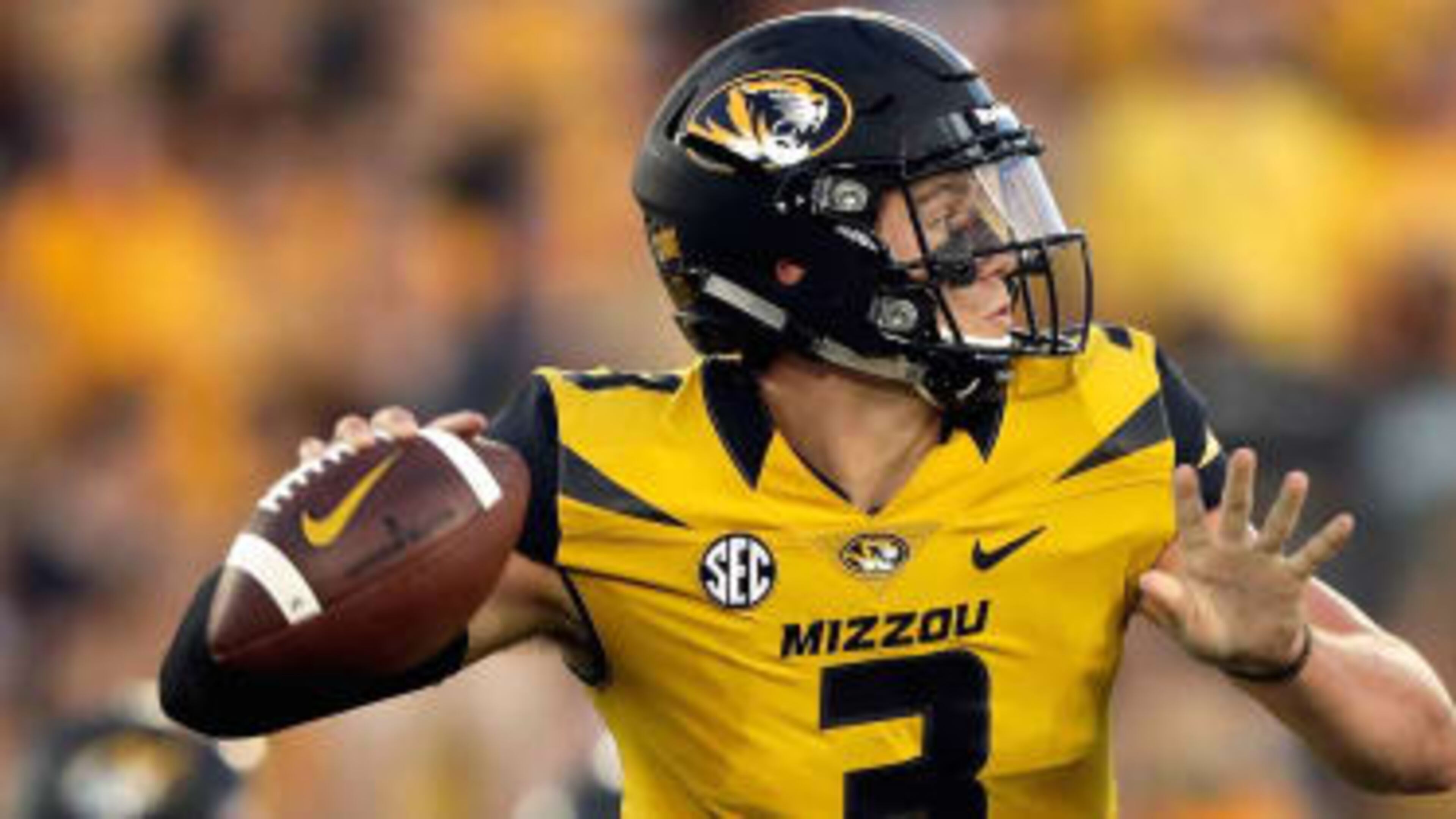 Drew Lock hasn’t had much luck against the Bulldogs but thinks Missouri can make waves in the East this season.