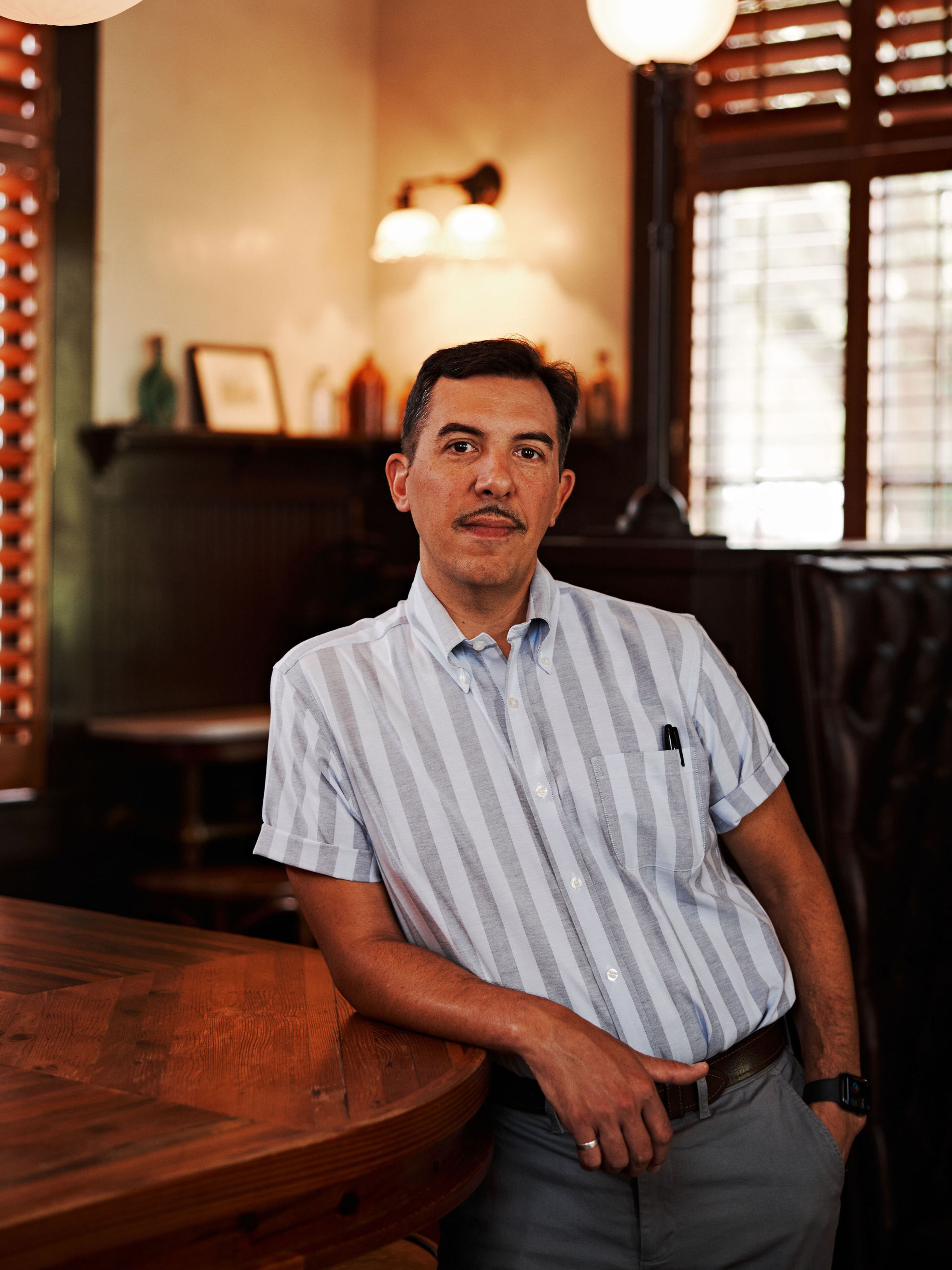 Beverage director Miles Macquarrie of Kimball House was awarded the Michelin Exceptional Cocktails Award. (Courtesy of Michelin)