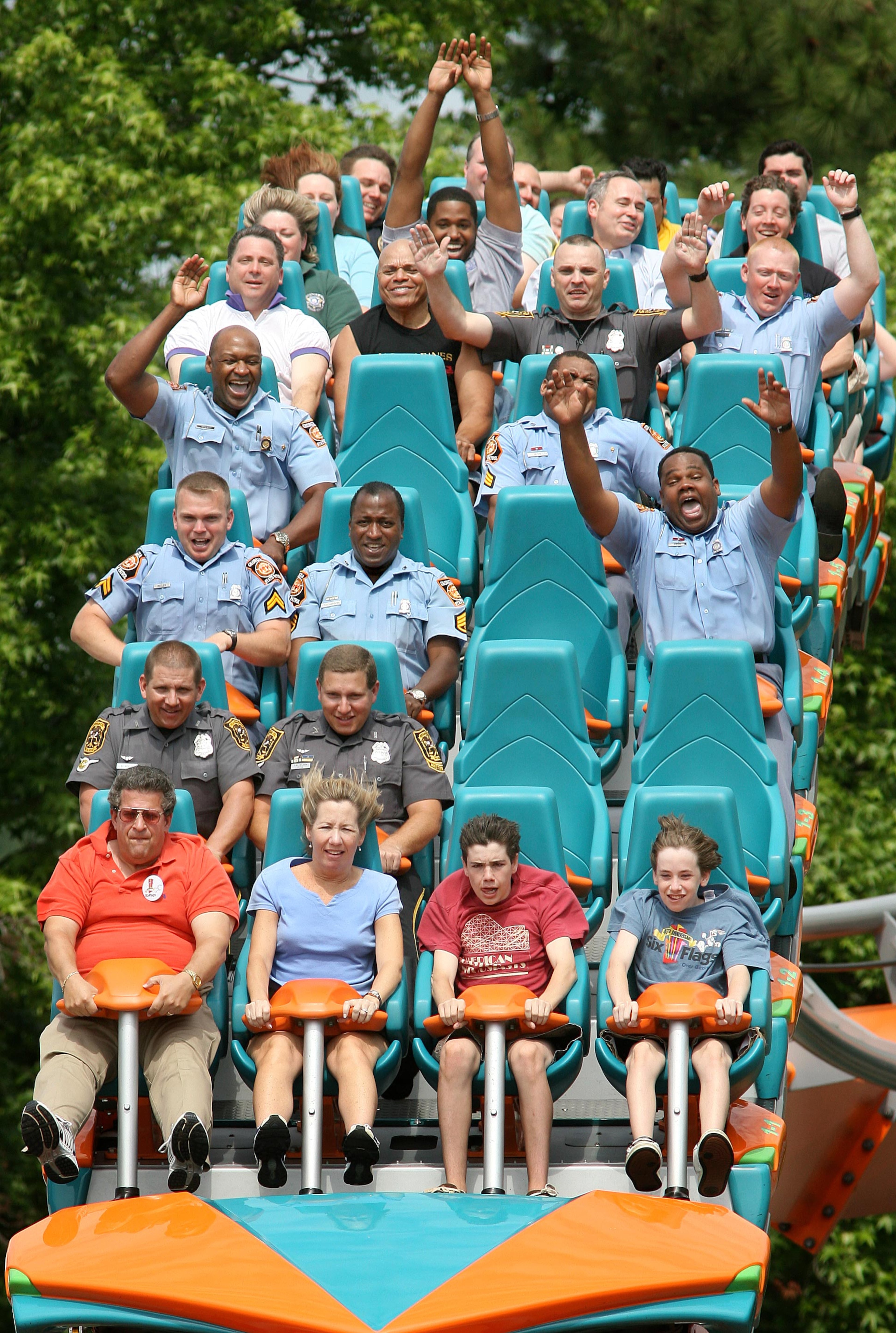 Six Flag over Georgia debuted a new roller coaster, Goliath in 2006. (AJC FILE)