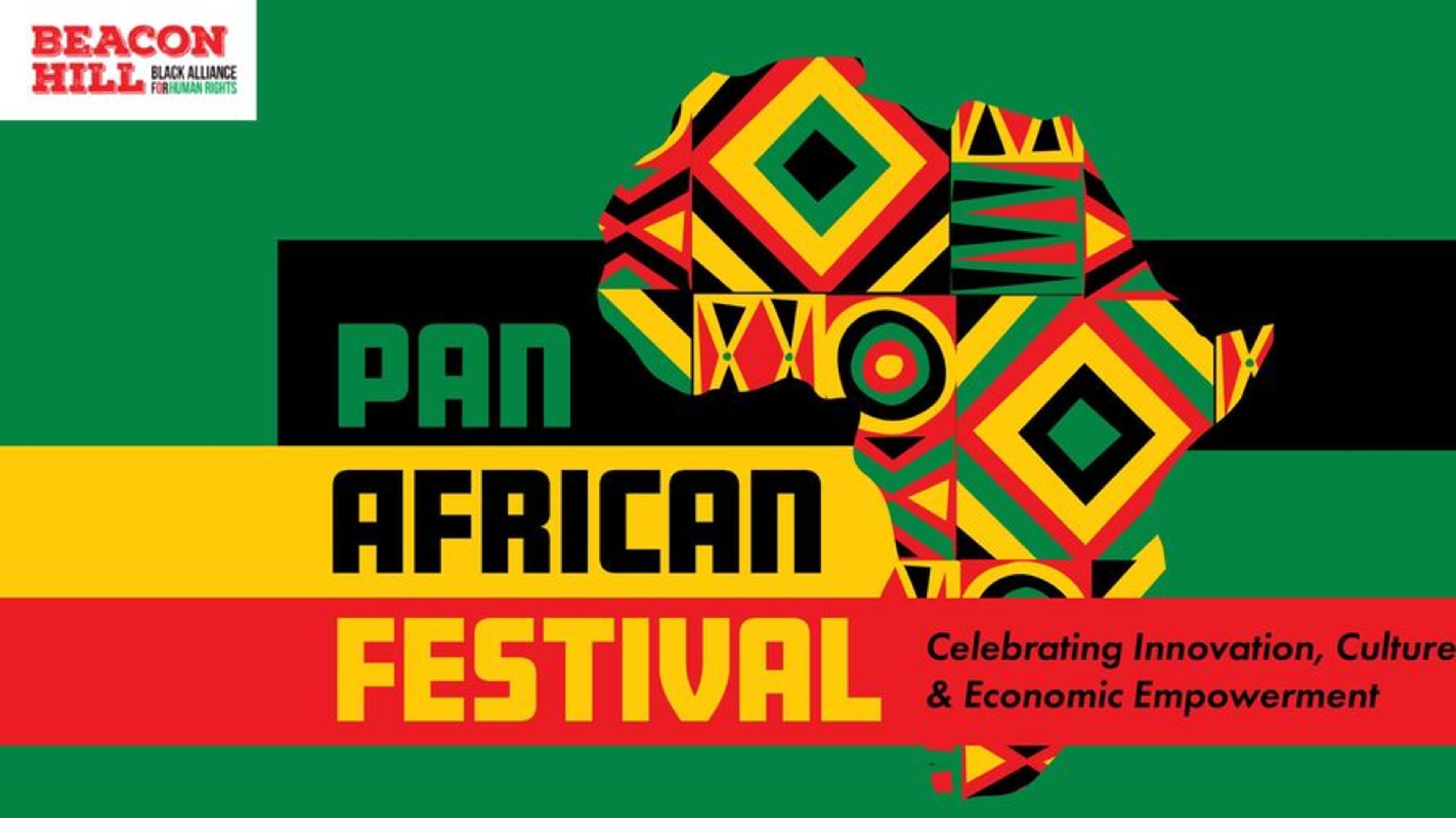 This is an advertising for the Pan African Festival in Decatur.