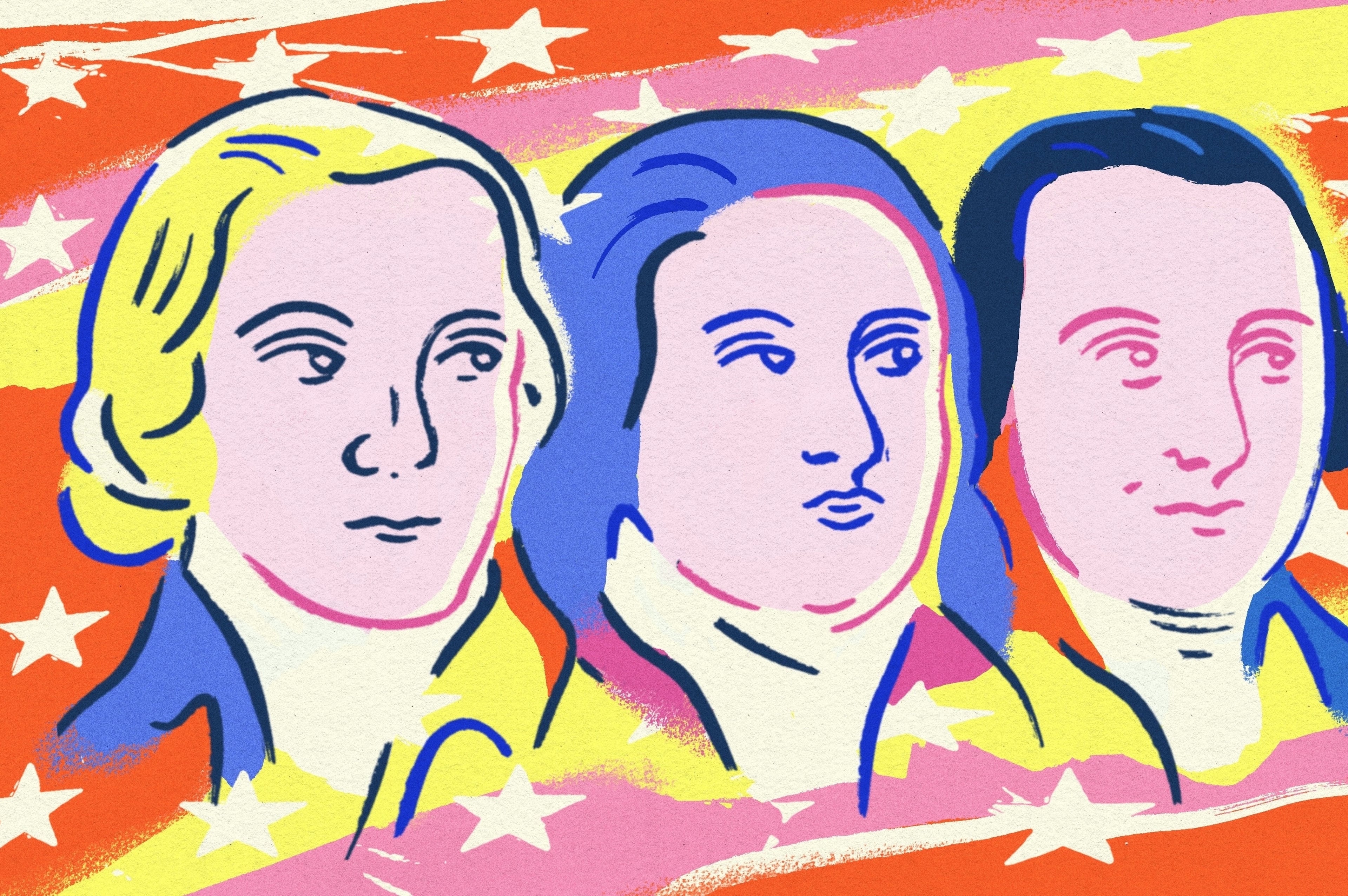 Declaration of Independence Georgia signers illustration