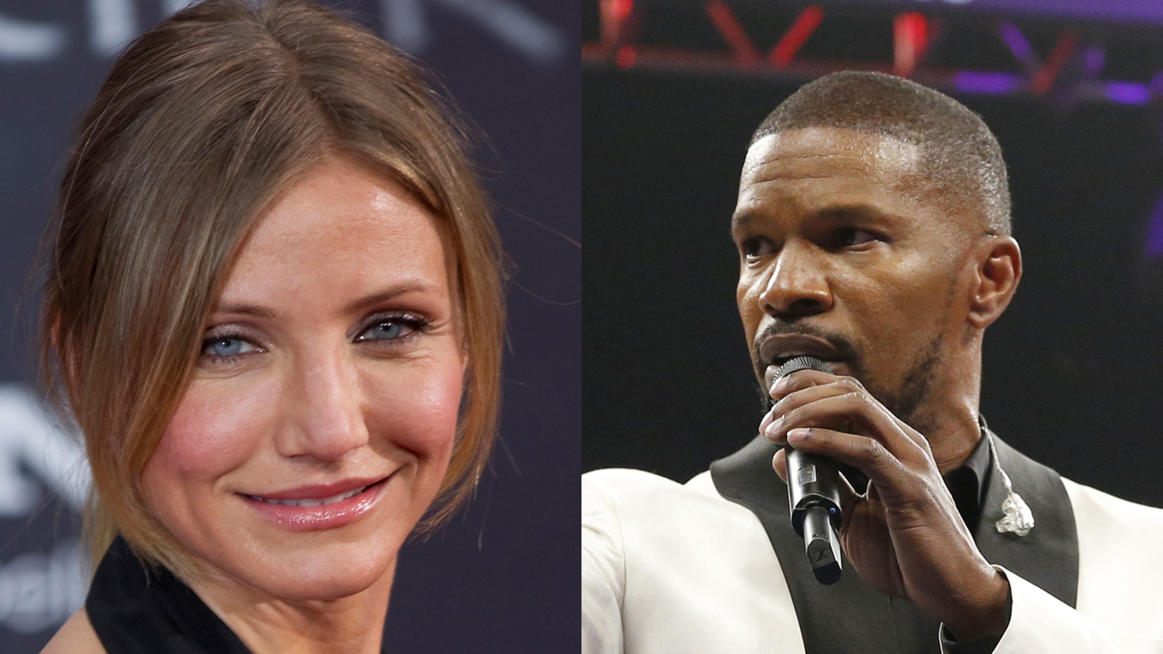 Jamie Foxx, starring in a new action comedy called "Back in Action" with Cameron Diaz, was out of action Tuesday with an unspecified medical condition. Photo: Associated Press