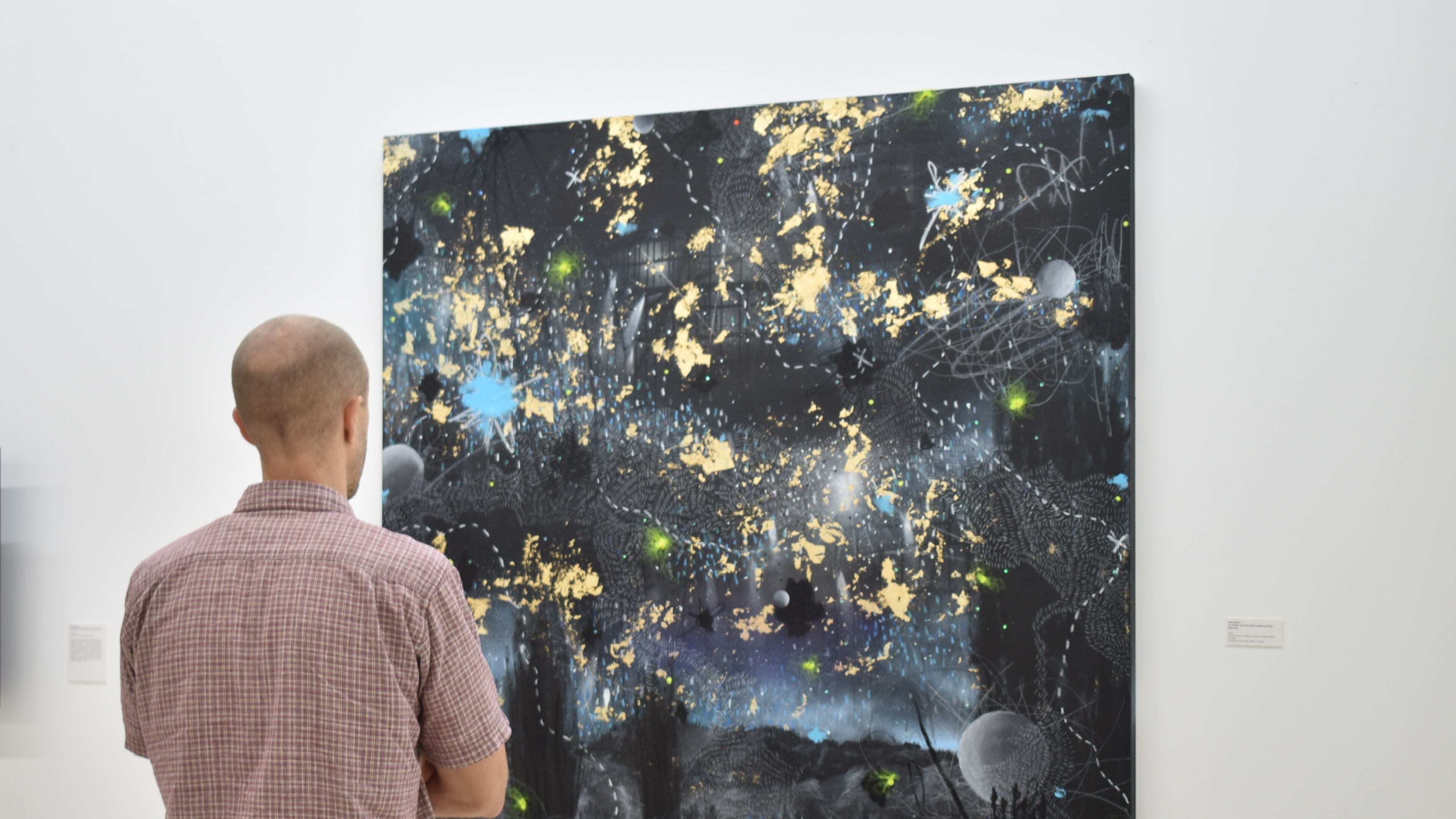 Work by Atlanta artist Michi Meko on display as part of Atlanta Art Week, now in its second year.
(Courtesy of Taylor Thomas)