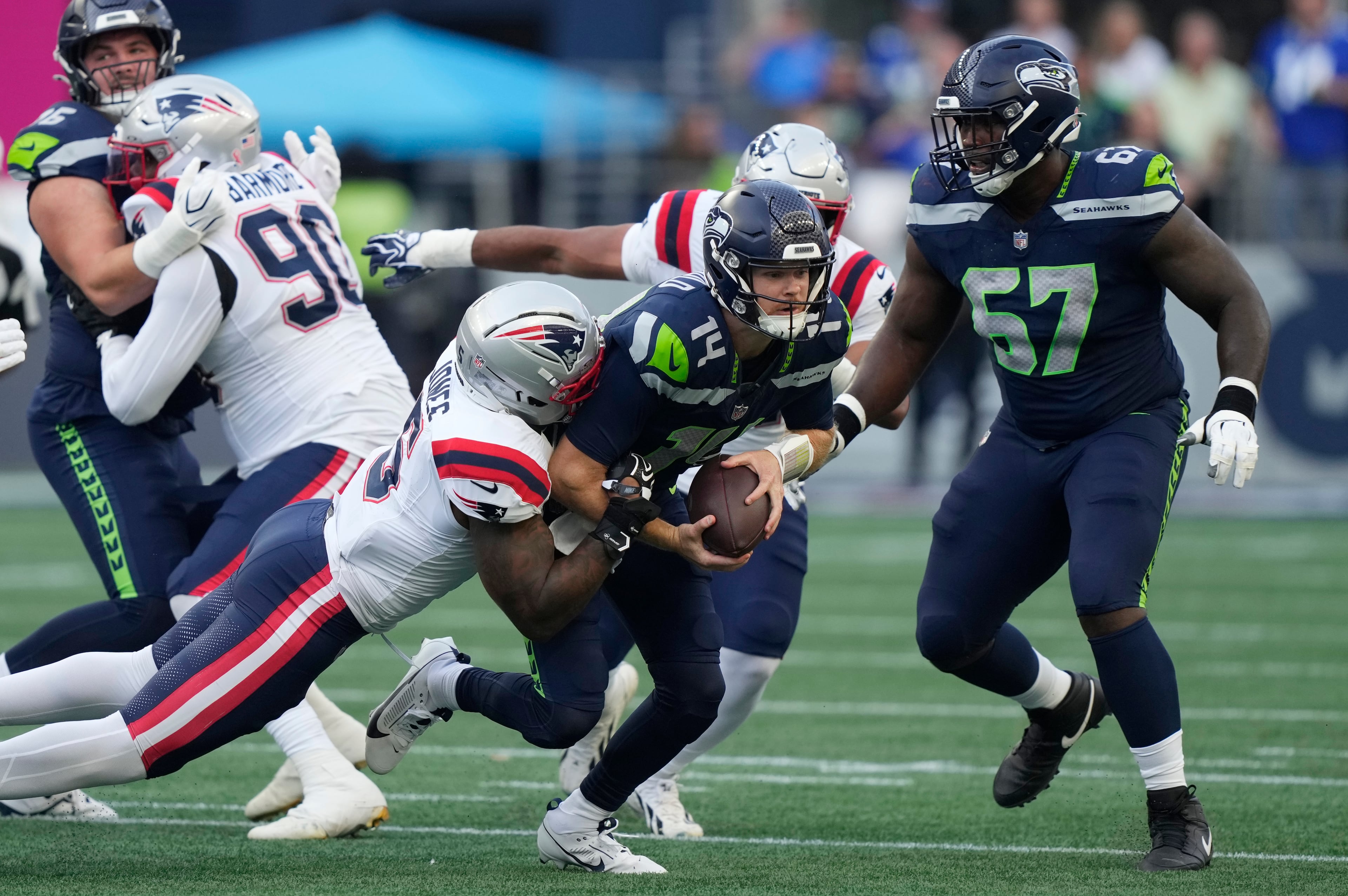 APTOPIX Patriots Seahawks Football