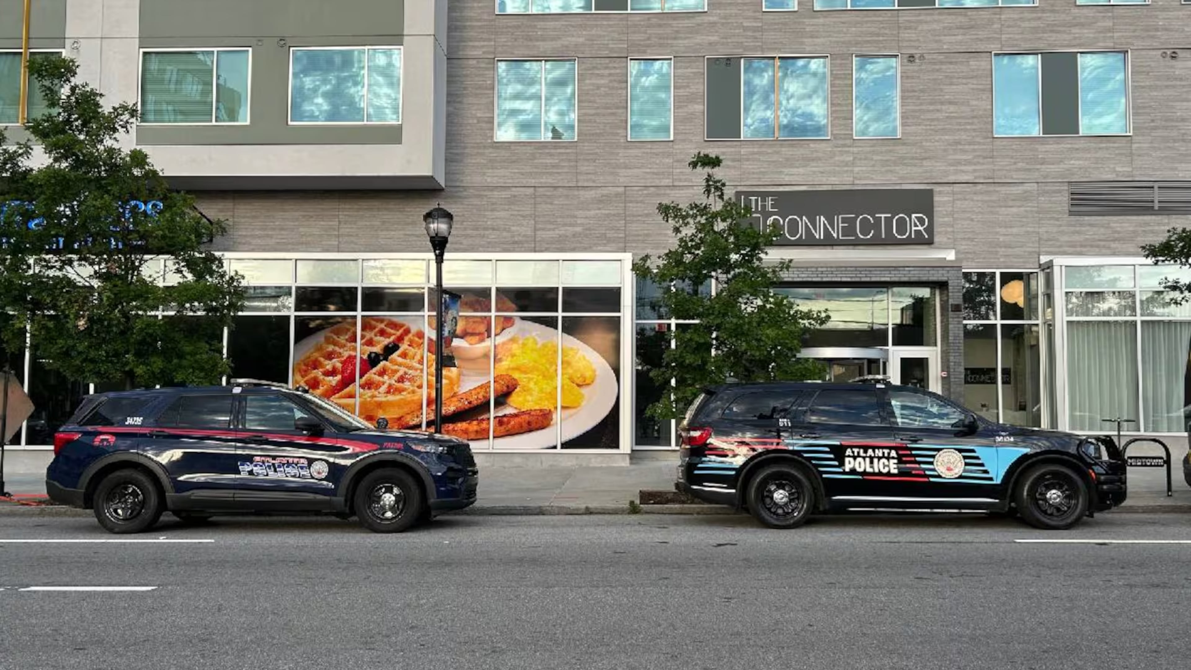 Atlanta police are investigating after a man was fatally shot in the head at an off-campus student housing building near Georgia Tech on May 18. A man was arrested Sunday, police said. (Channel 2 Action News)