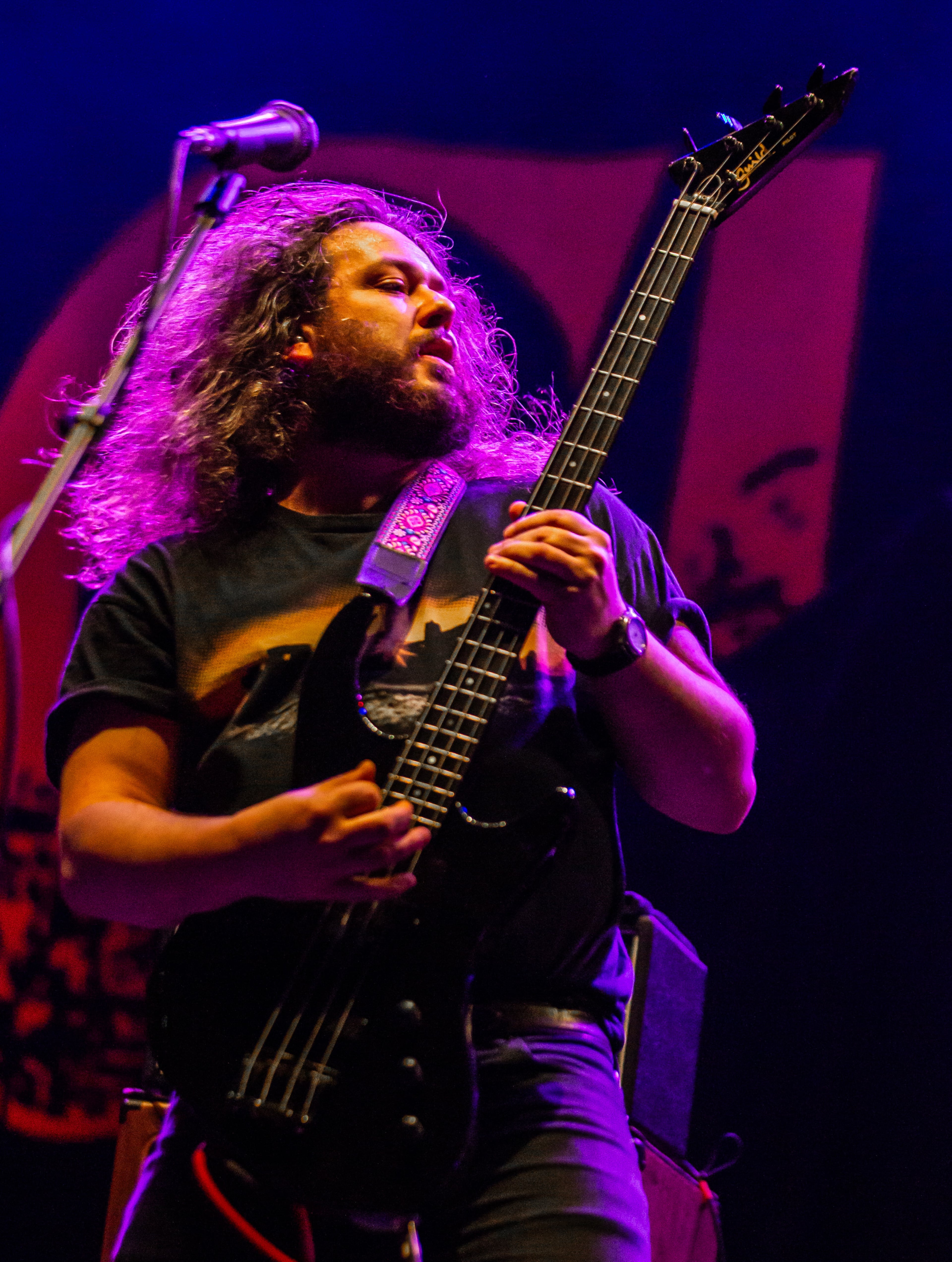 Elder open for Tool on this leg of the tour playing to a sold out crowd at State Farm Arena. Photo taken Tuesday January 24, 2024 at State Farm Arena. (Ryan Fleisher for The Atlanta Journal-Constitution)