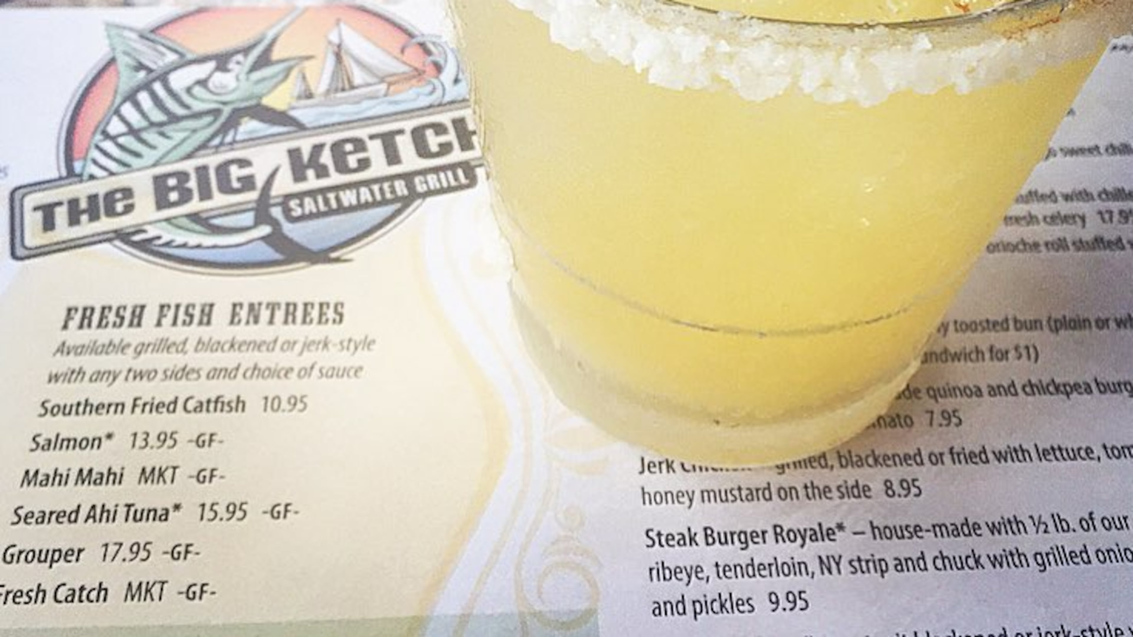 Get $5 burgers and margaritas at The Big Ketch in Buckhead this Sunday. Photo credit: Melissa Libby & Associates.