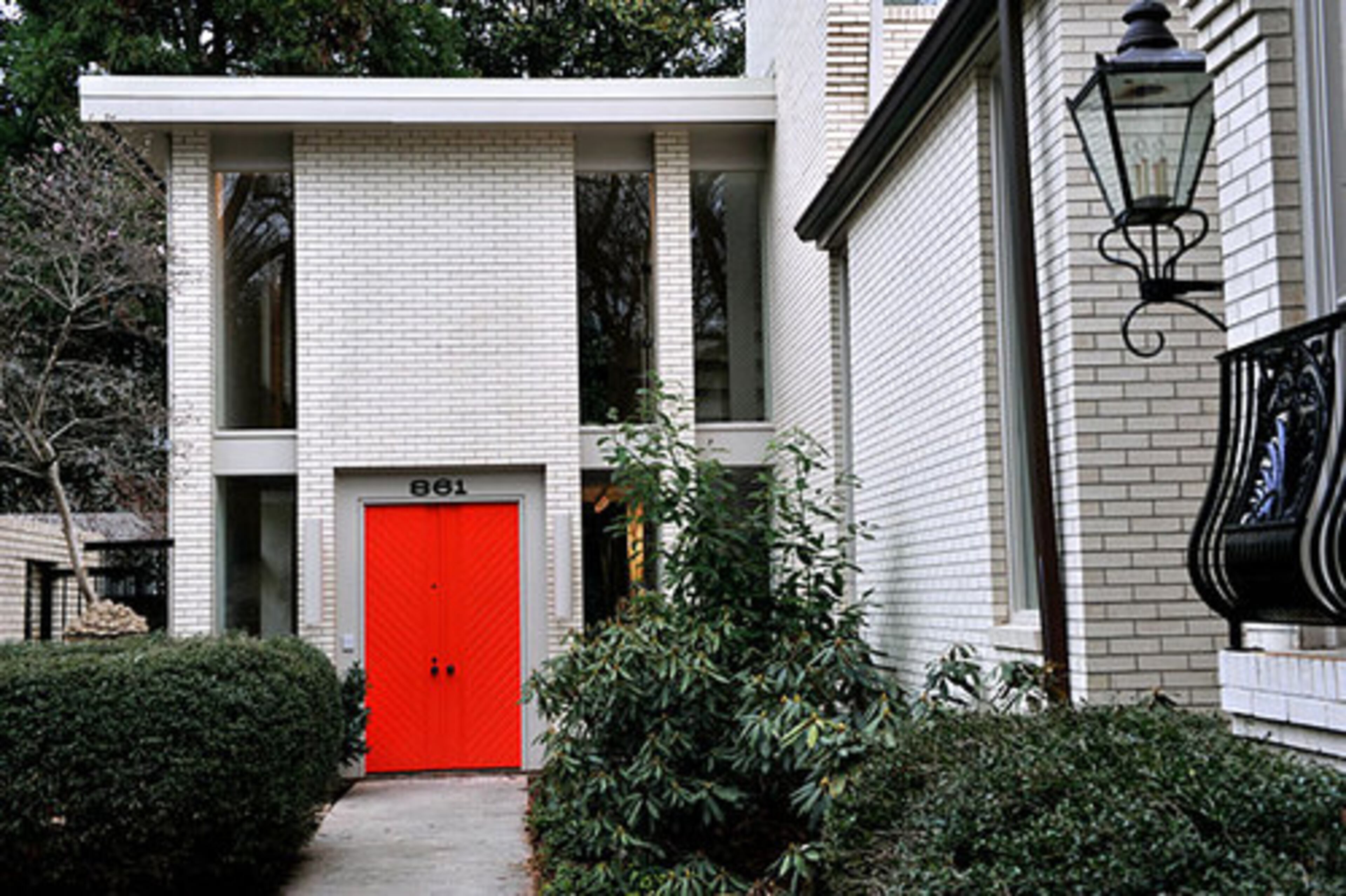 The second house in this story is the Midtown home owned by architect Jova.
