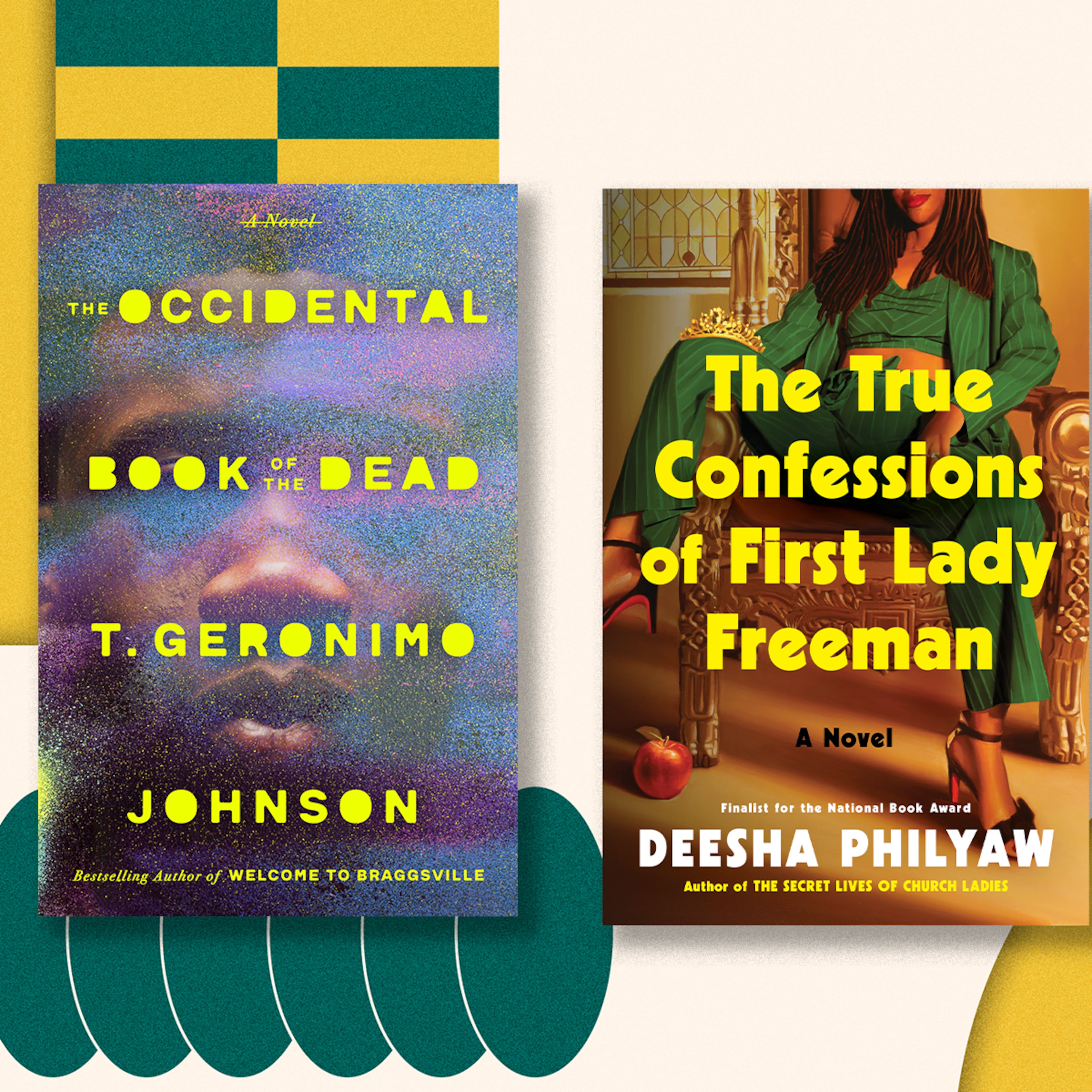 “The Occidental Book of the Dead” by T. Geronimo Johnson; "“The True Confessions of First Lady Freeman” by Deesha Philyaw; and “The Tulip Poplars” by Silas House.