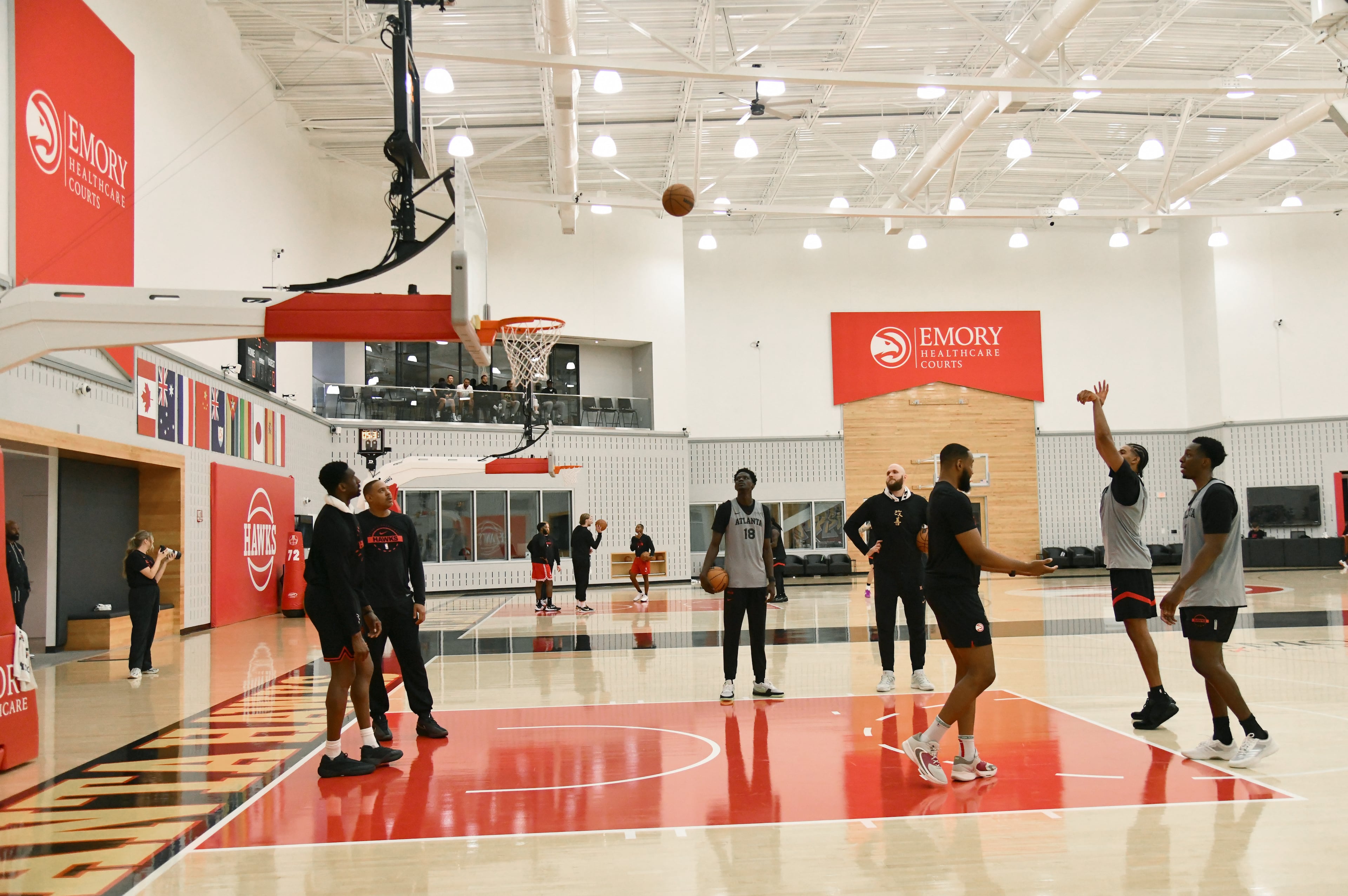 Hawks photos from start of training camp