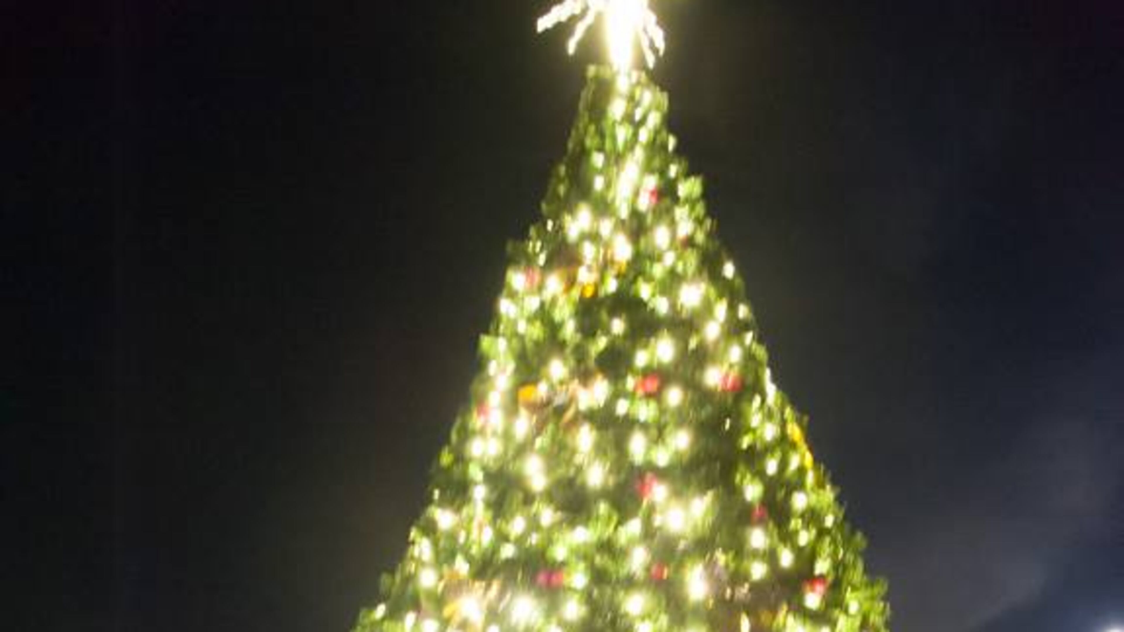Santa will light the Christmas tree in front of Powder Springs City Hall on Marietta Street around 7:30 p.m. Dec. 6. (Courtesy of Powder Springs)
