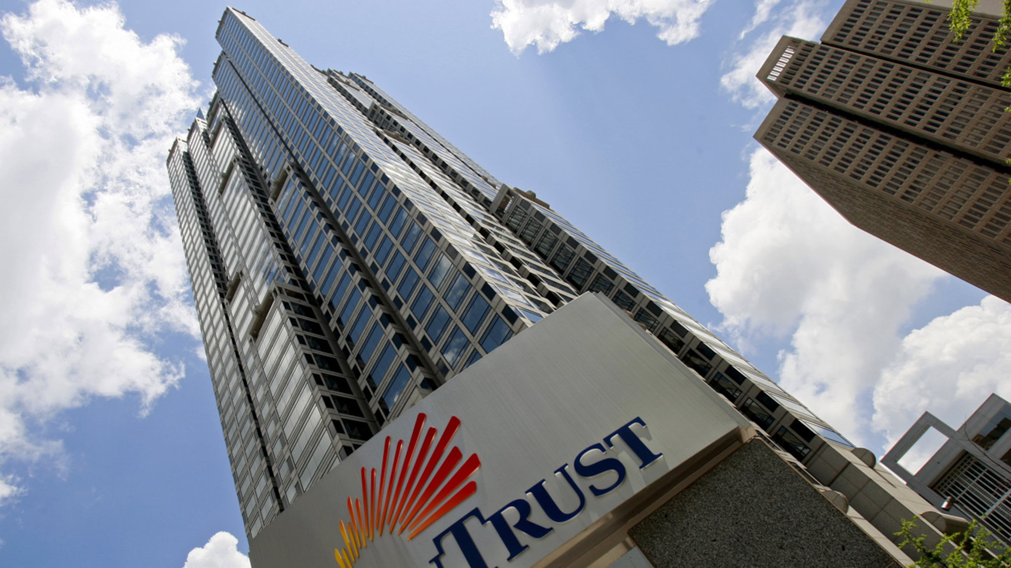 SunTrust Banks headquarters in Atlanta. (AP Photo/John Bazemore)
