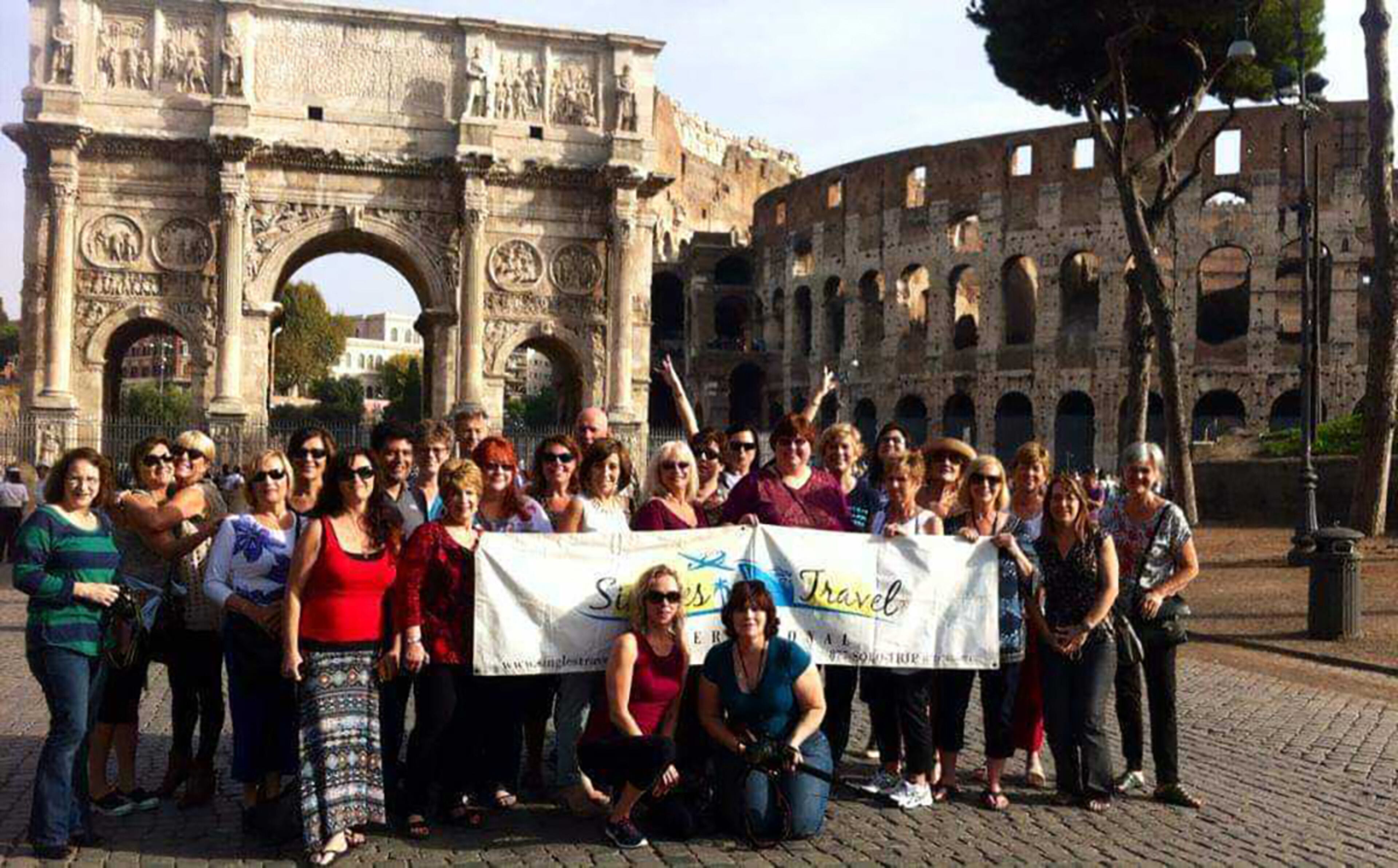 More friends were made on this trip to Italy, booked through Singles Travel International, than any other I've taken.
Photo courtesy of Nancy Clanton