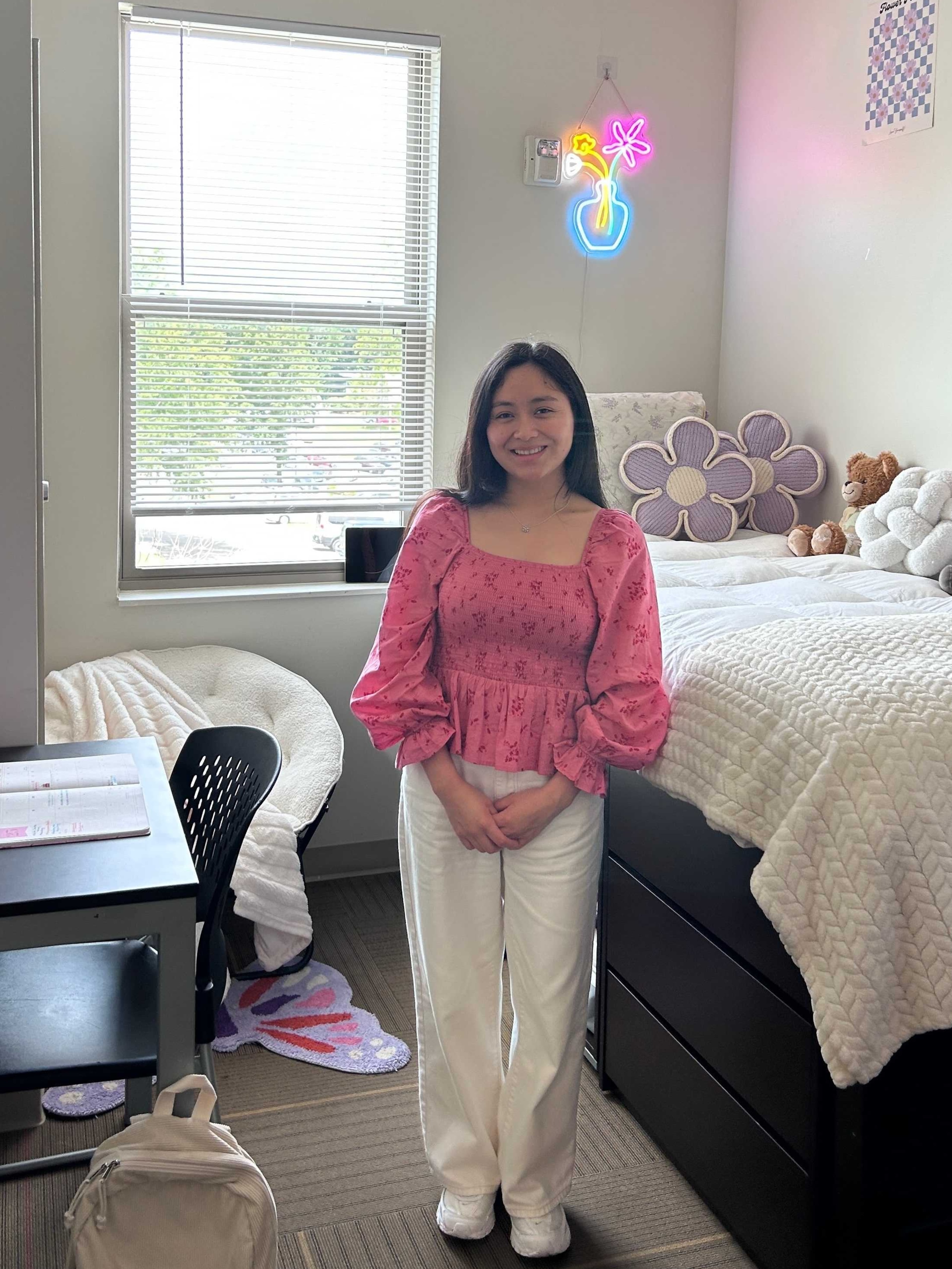 Dalton State student Karen Ajanel credits the Orange Duffel Bag Initiative with helping her succeed in college. (Courtesy)