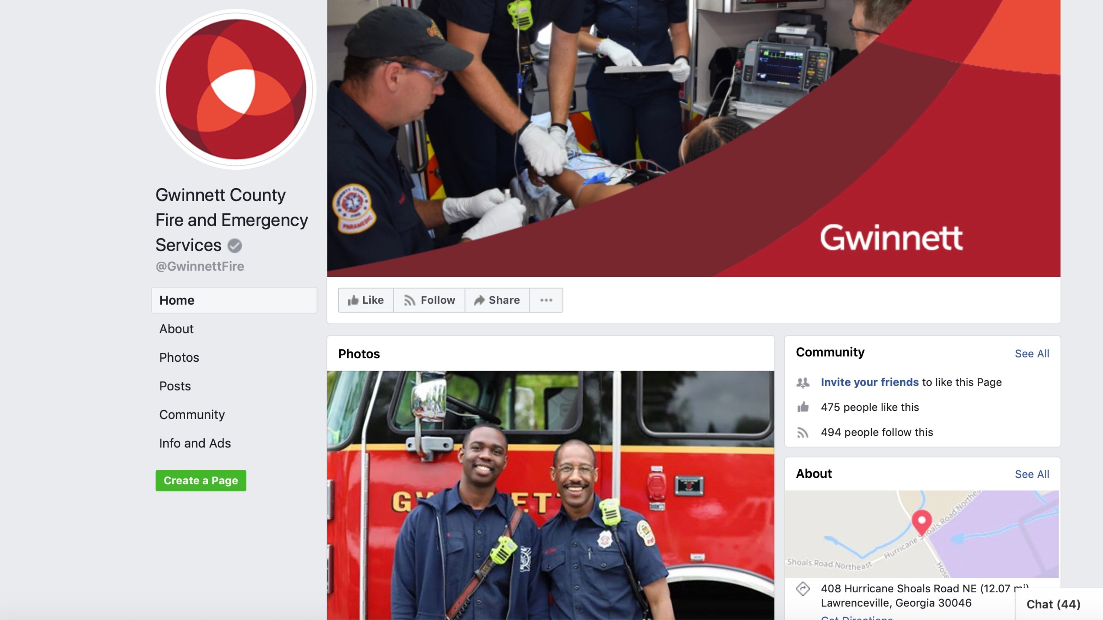Gwinnett launches additional social media accounts to help keep the public informed. (Courtesy Gwinnett Fire and Emergency Services)