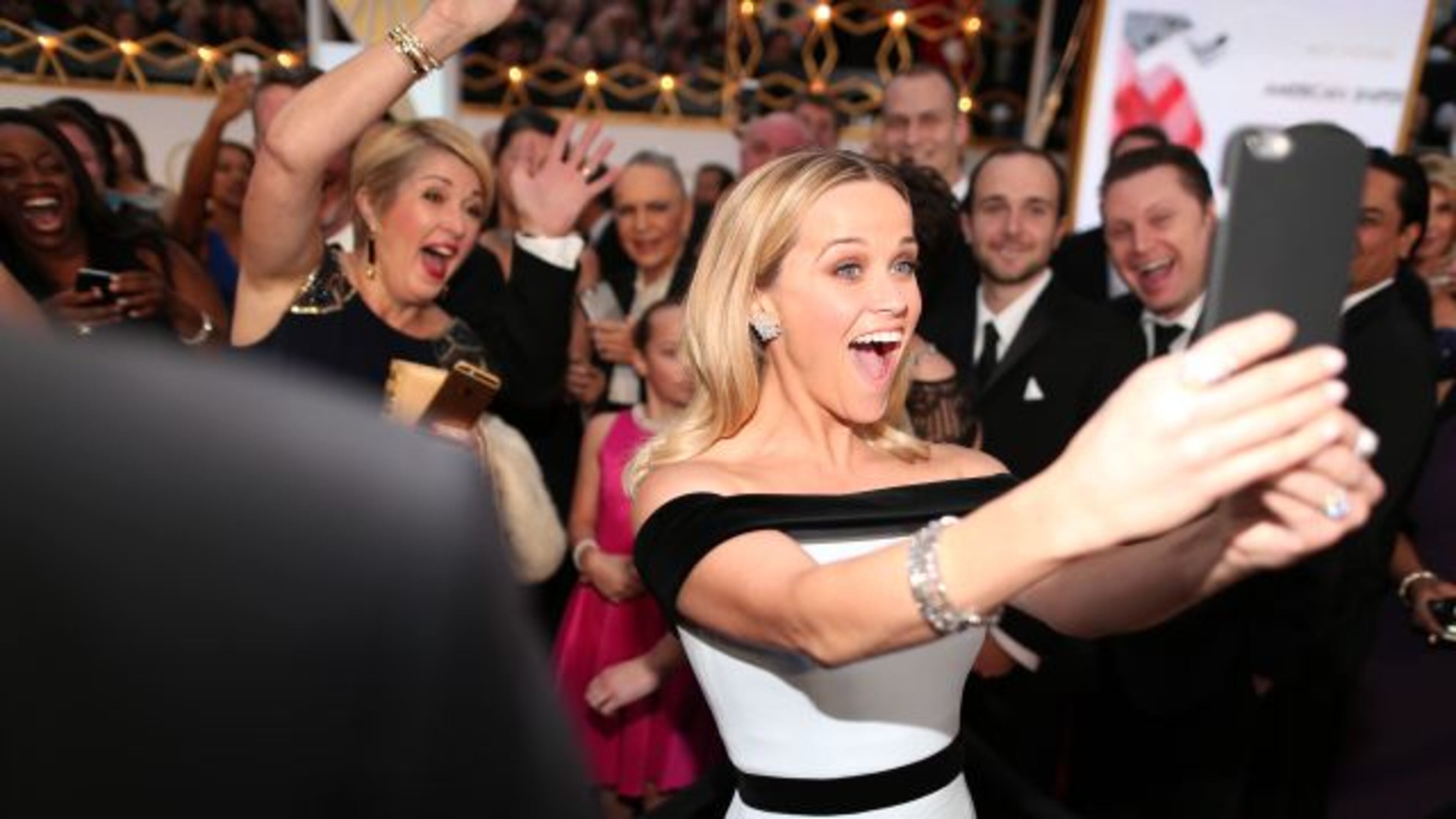 attends the 87th Annual Academy Awards at Hollywood & Highland Center on February 22, 2015 in Hollywood, California. Reese Witherspoon at the 87th annual Academy Awards earlier this year.