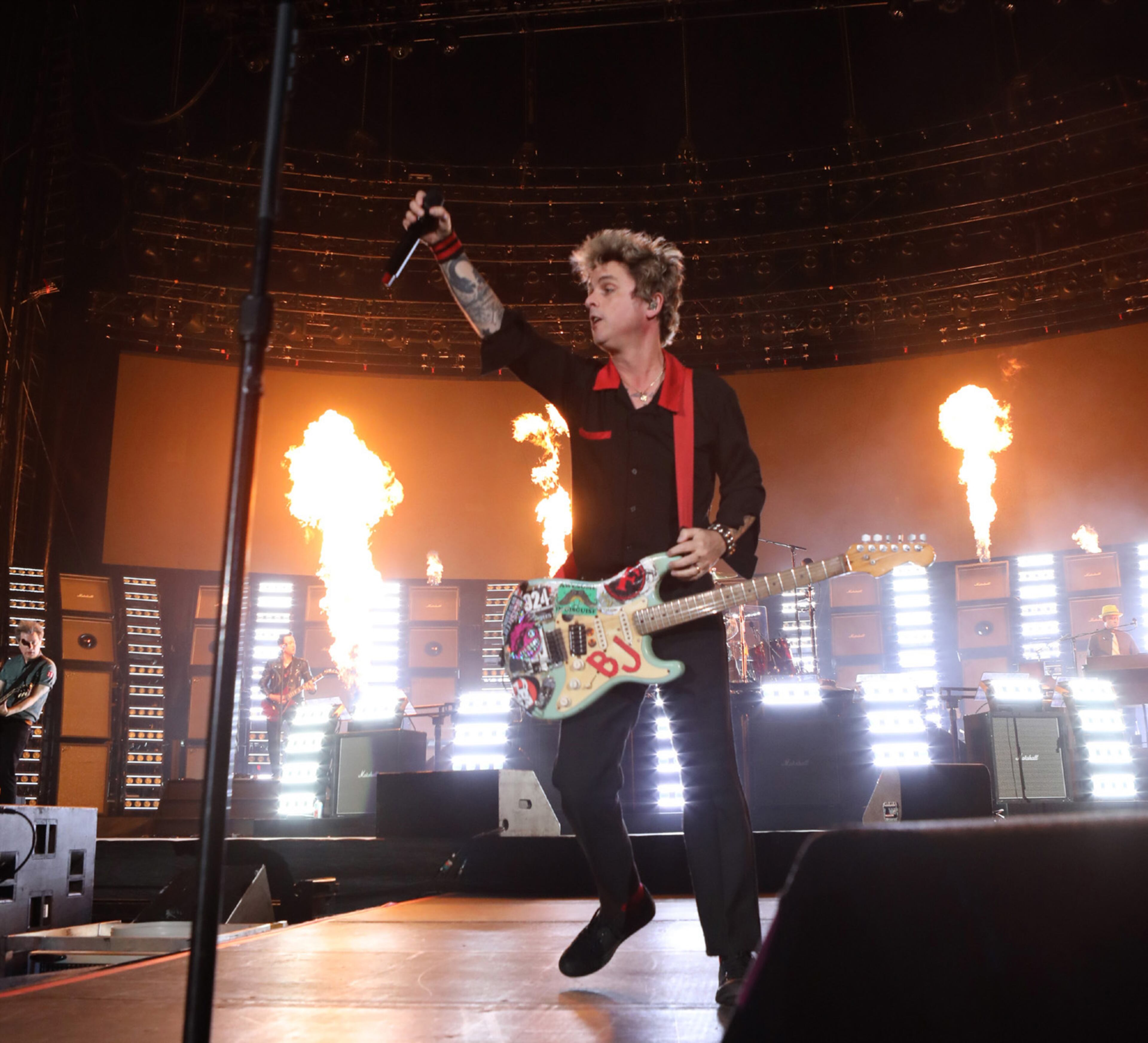 Green Day brought their Saviors Tour to Truist Park on Wednesday, August 28, 2024. Opening acts were Smashing Pumpkins, Rancid, The Linda Lindas and Paradox..
Robb Cohen for the Atlanta Journal-Constitution