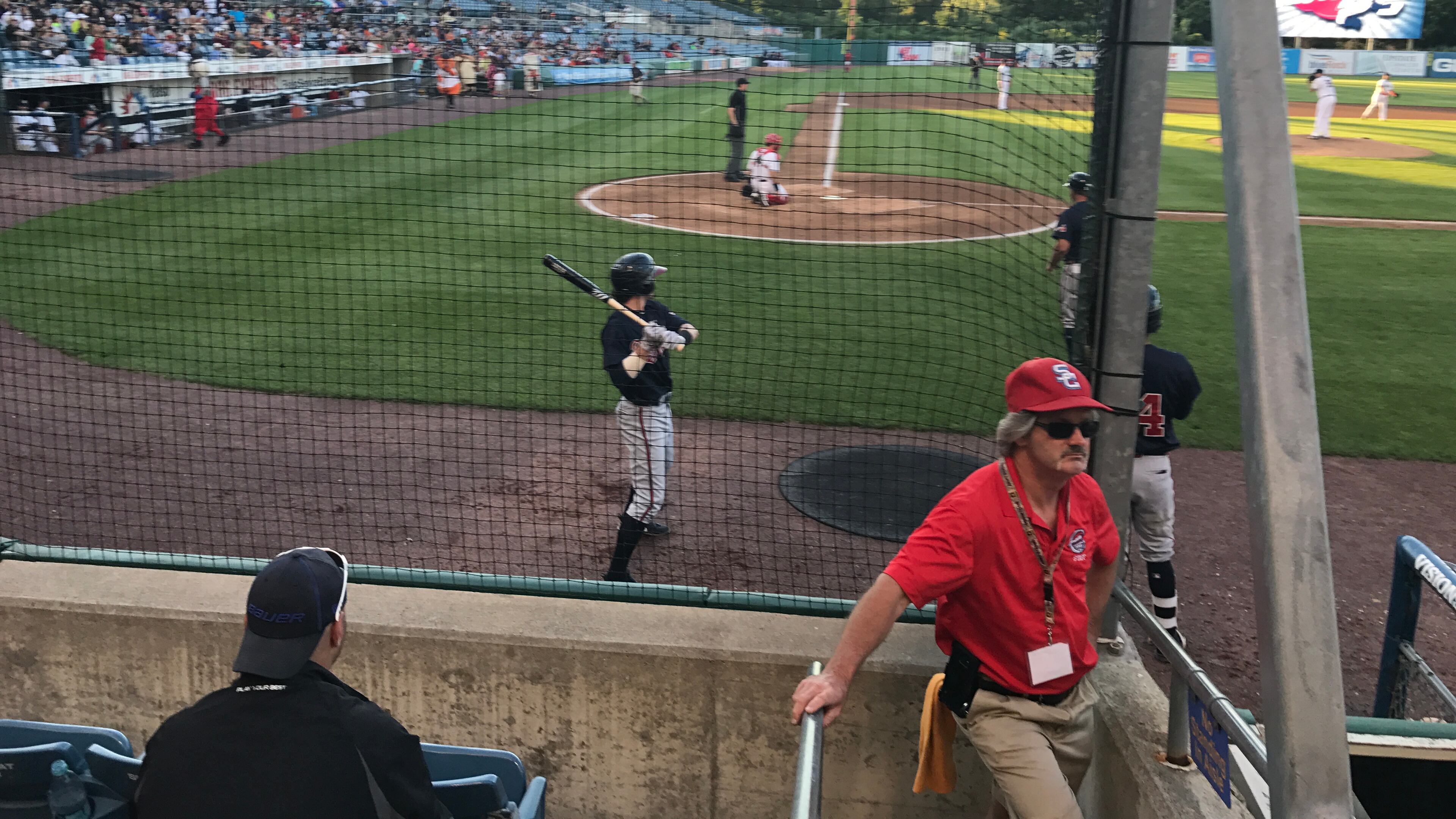 Dansby Swanson readies to hit. (M. Bradley)