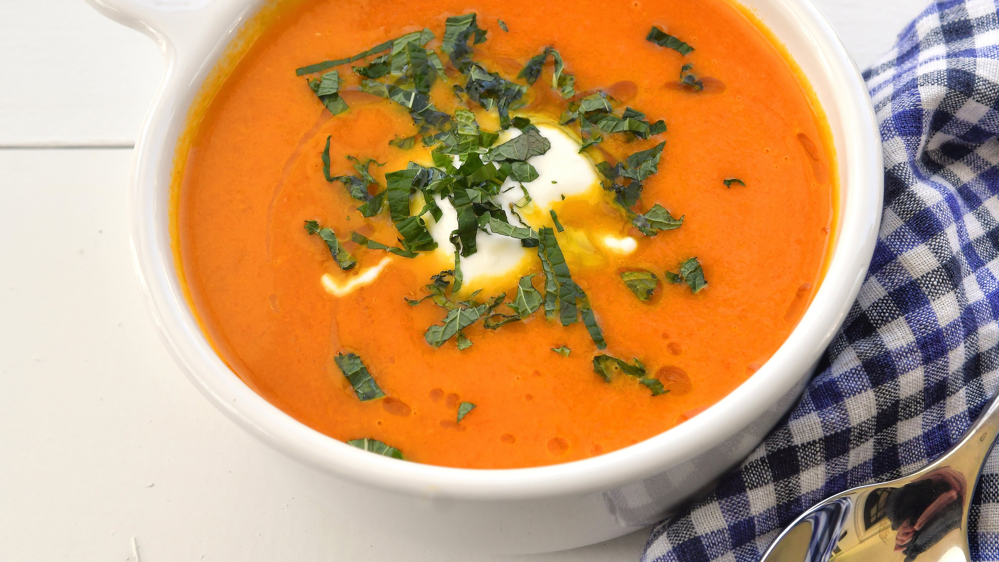 Carrot Soup with Mint
Chris Hunt for The Atlanta Journal-Constitution