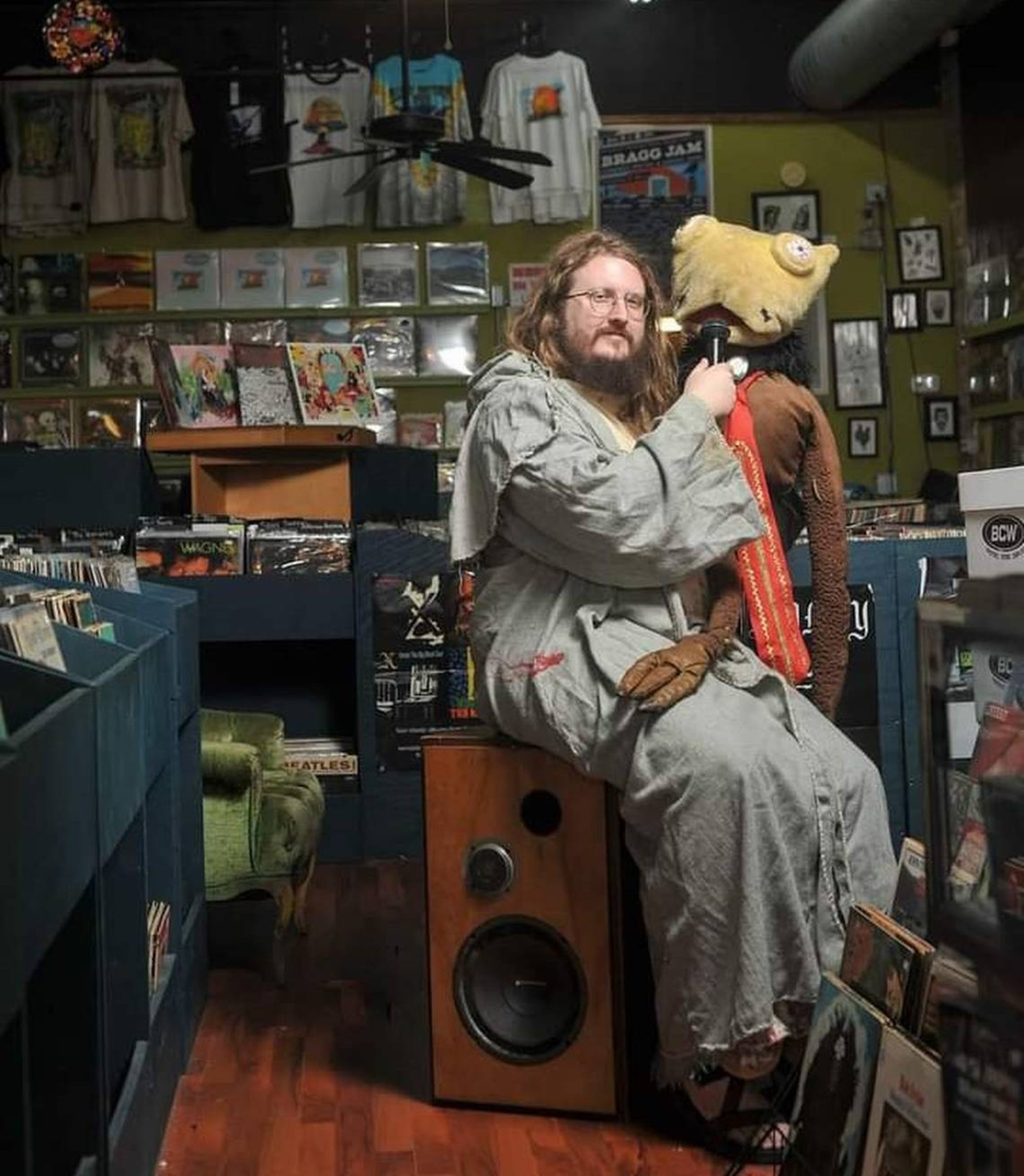 William Dantzler sits for a photo as part of the Macon Music Project started by local photographer Dsto Moore. (Photo Courtesy of Dsto Moore)