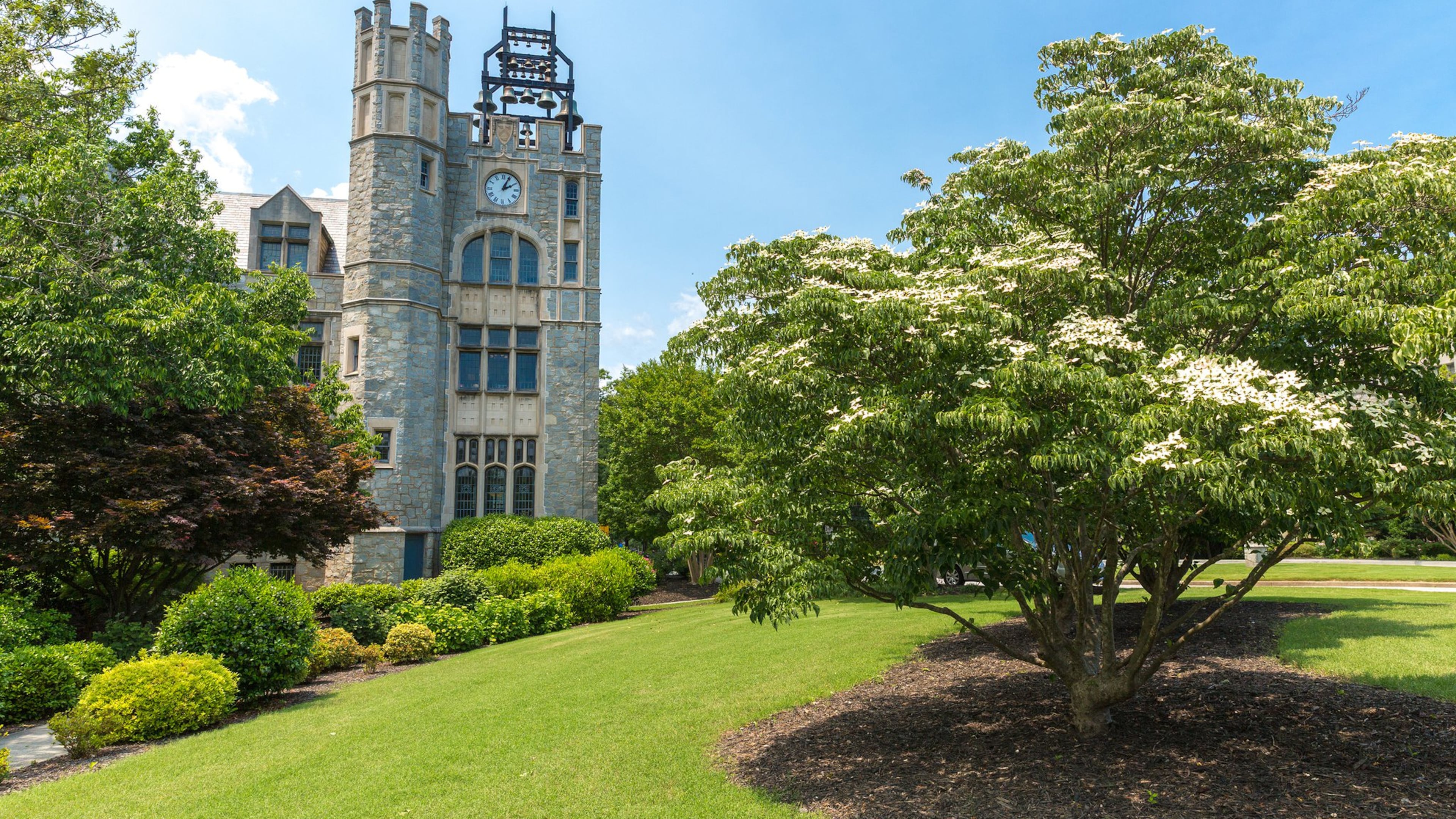 The bucolic Gothic Revival-style campus of Oglethorpe University is steps away from the hustle and bustle of Peachtree Road in Brookhaven. It was here in 1940 that then-college President Thornwell Jacobs” “Crypt of Civilization” was sealed, arguably kicking off the modern-day time capsule movement that led to the founding of the International Time Capsule Society here. CONTRIBUTED BY JENNI GIRTMAN / ATLANTA EVENT PHOTOGRAPHY