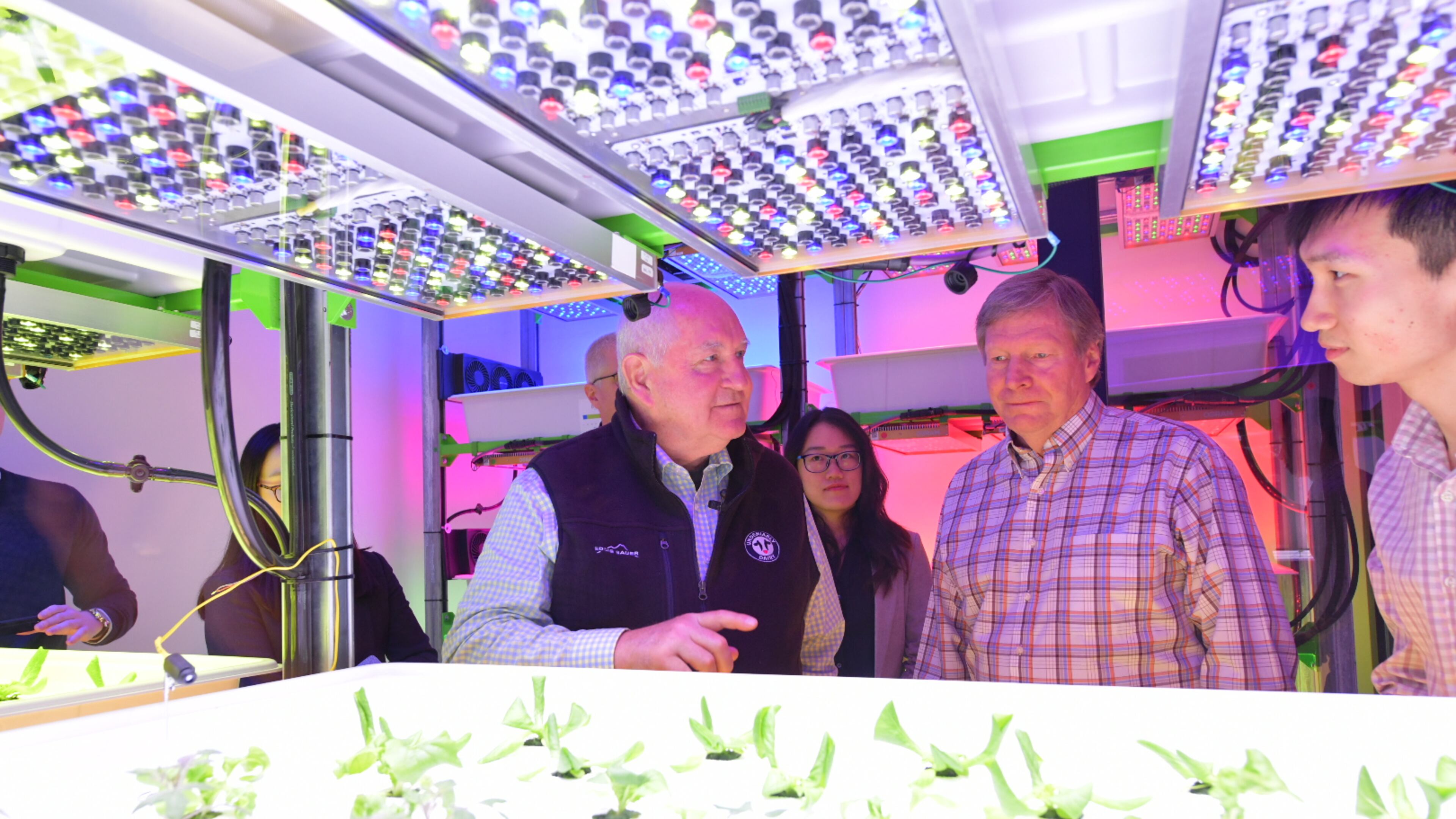 Agriculture Secretary Sonny Perdue speaks to students and faculty at Michigan State University's College of Agriculture and Natural Resources on April 3, 2018. USDA/ Lance Cheung.