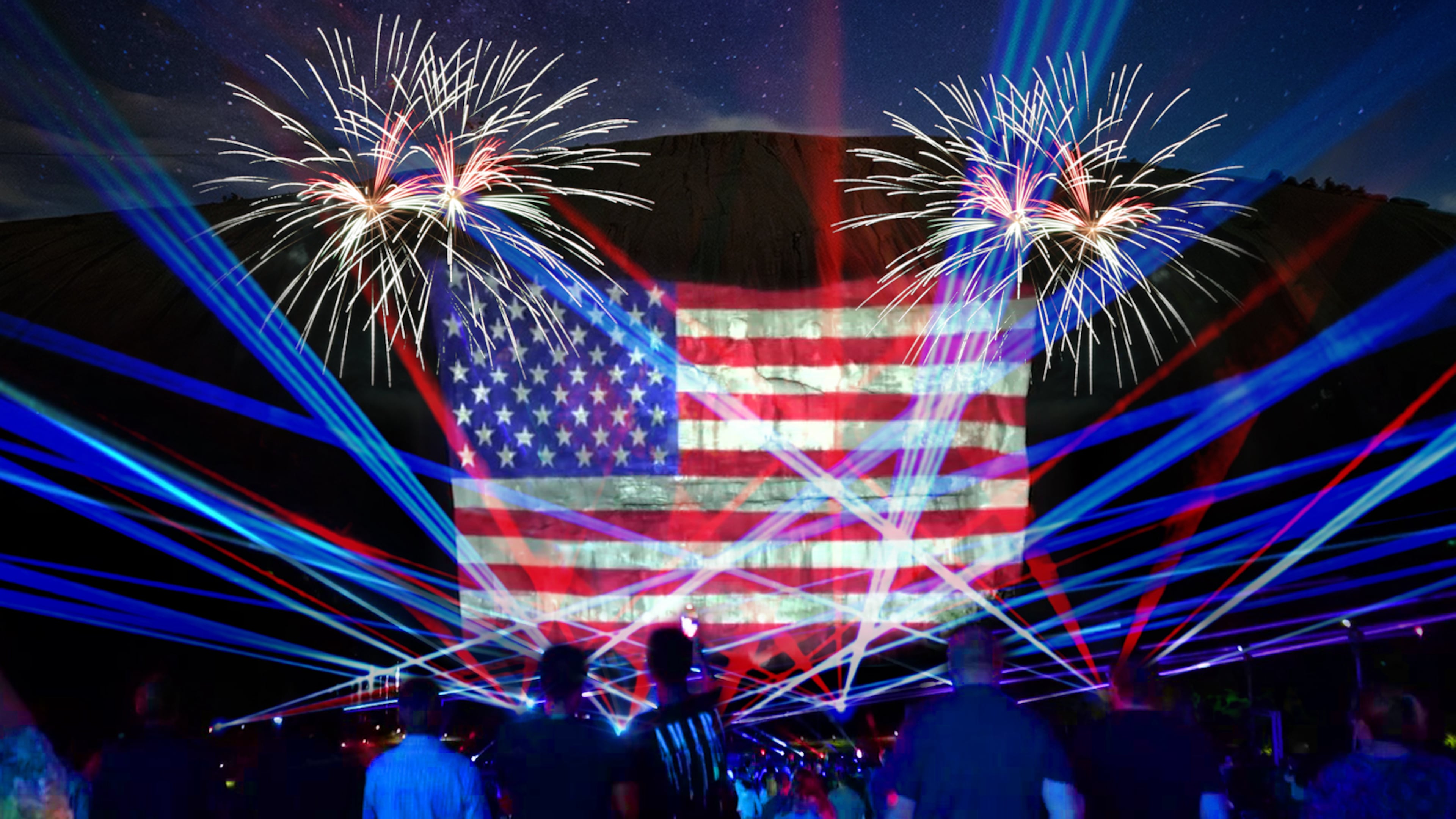 The Fantastic Fourth Celebration at Stone Mountain Park will feature all-day family-friendly activities and music drone and light show in the evening.
(Courtesy of Stone Mountain Park)