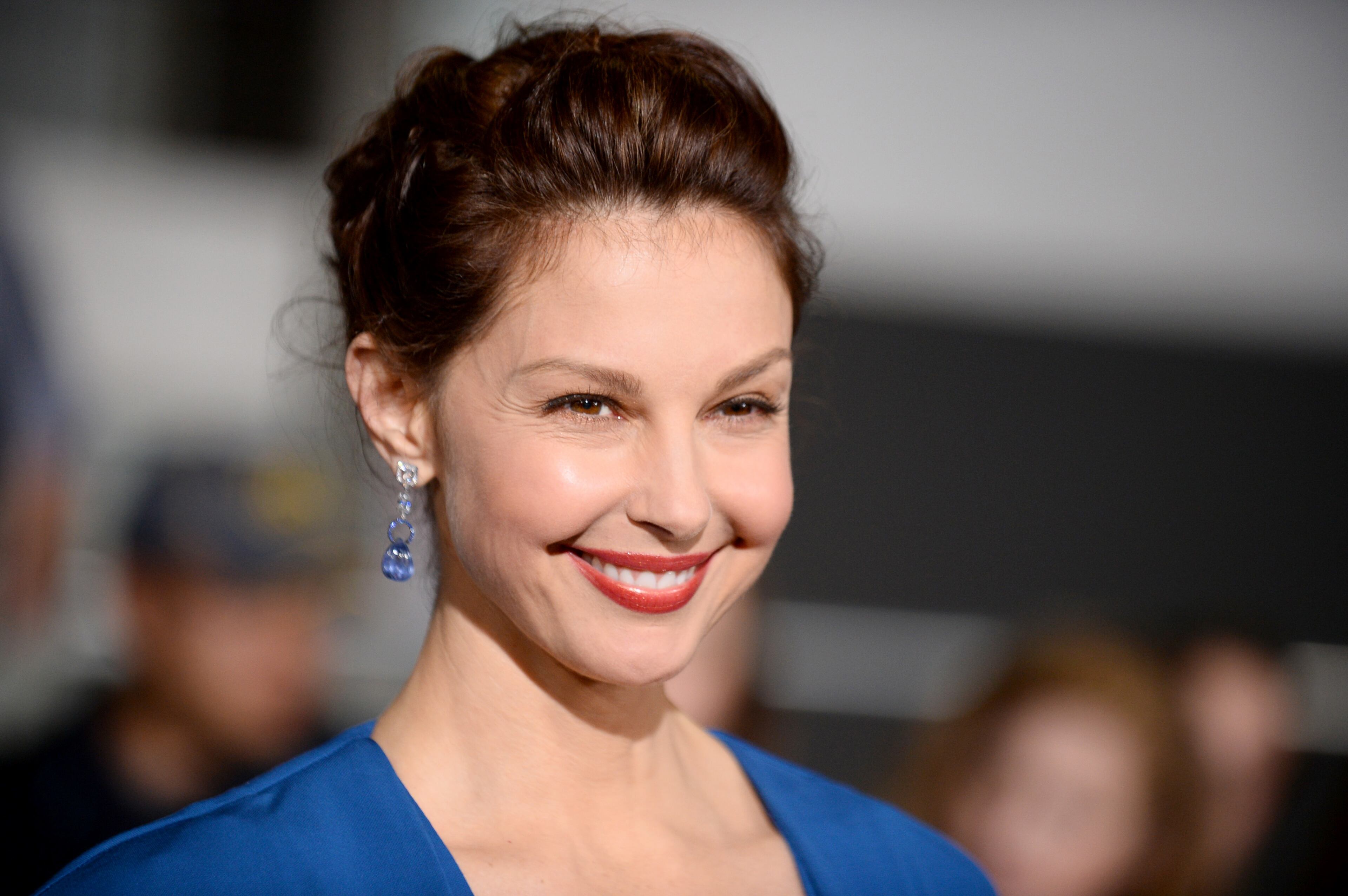 Ashley Judd arrives at the world premiere of "Divergent" at the Westwood Regency Village Theater on Tuesday, March 18, 2014, in Los Angeles. (Photo by Jordan Strauss/Invision/AP)