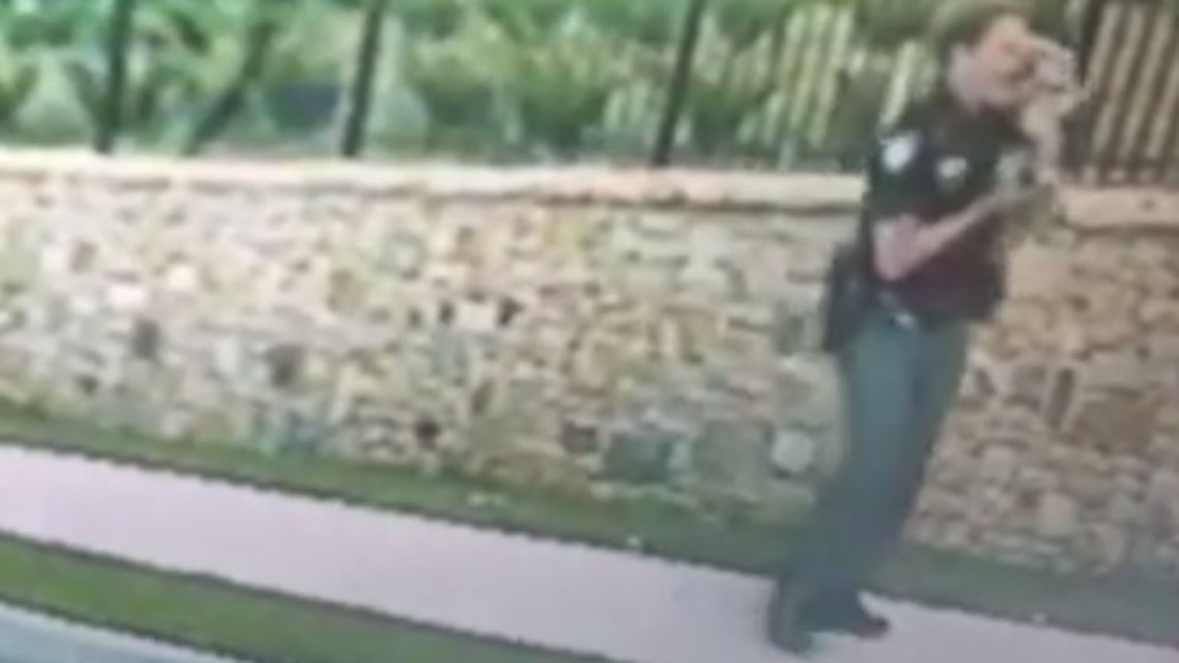 Officer Ware saves the day as he returns a runaway dog to its owner in Johns Creek.