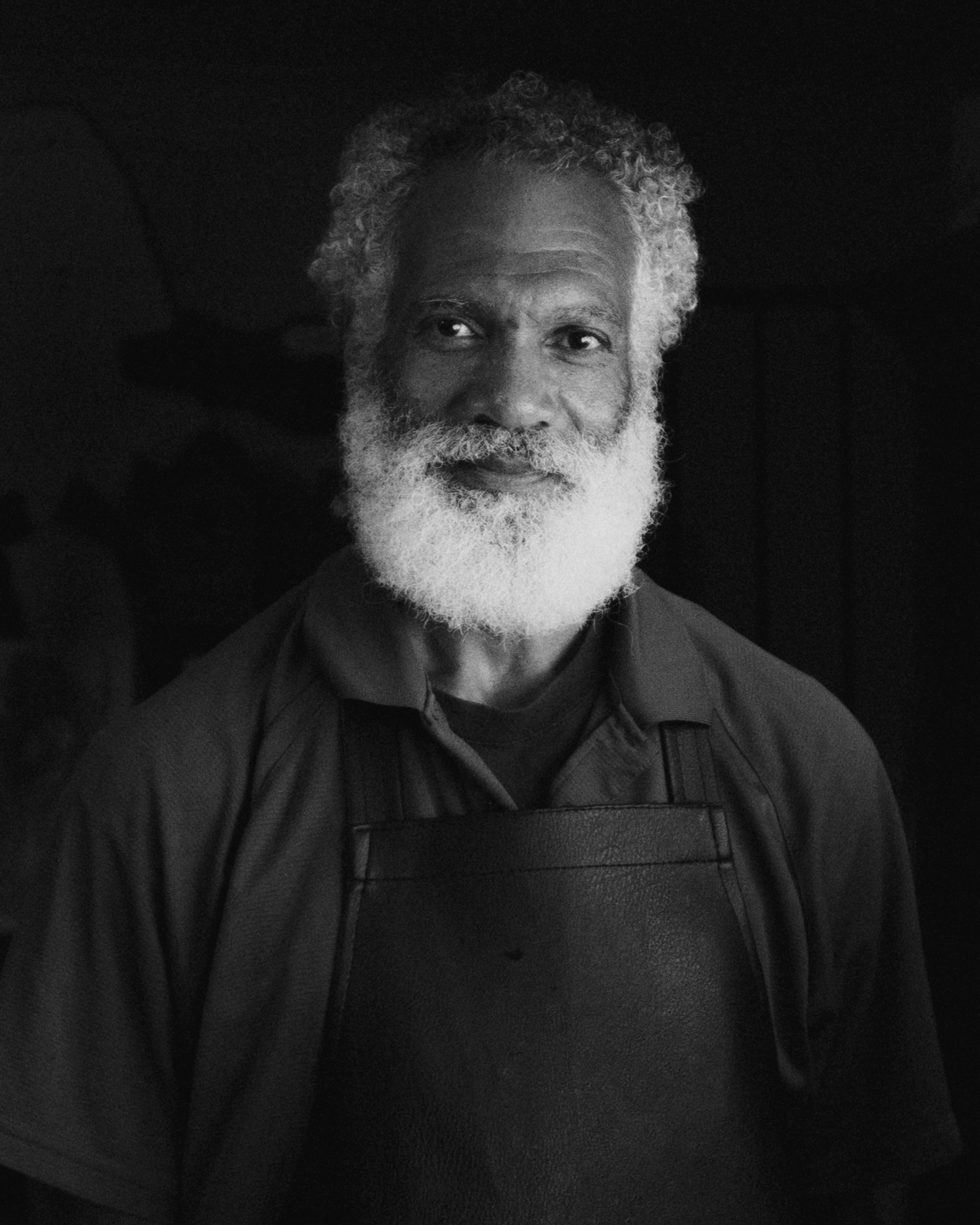 Eric Mason, a dishwasher at Home Grown, worked at one time as a professional model for the iconic Atlanta business and beauty brand Bronner Bros. Haircare Products.