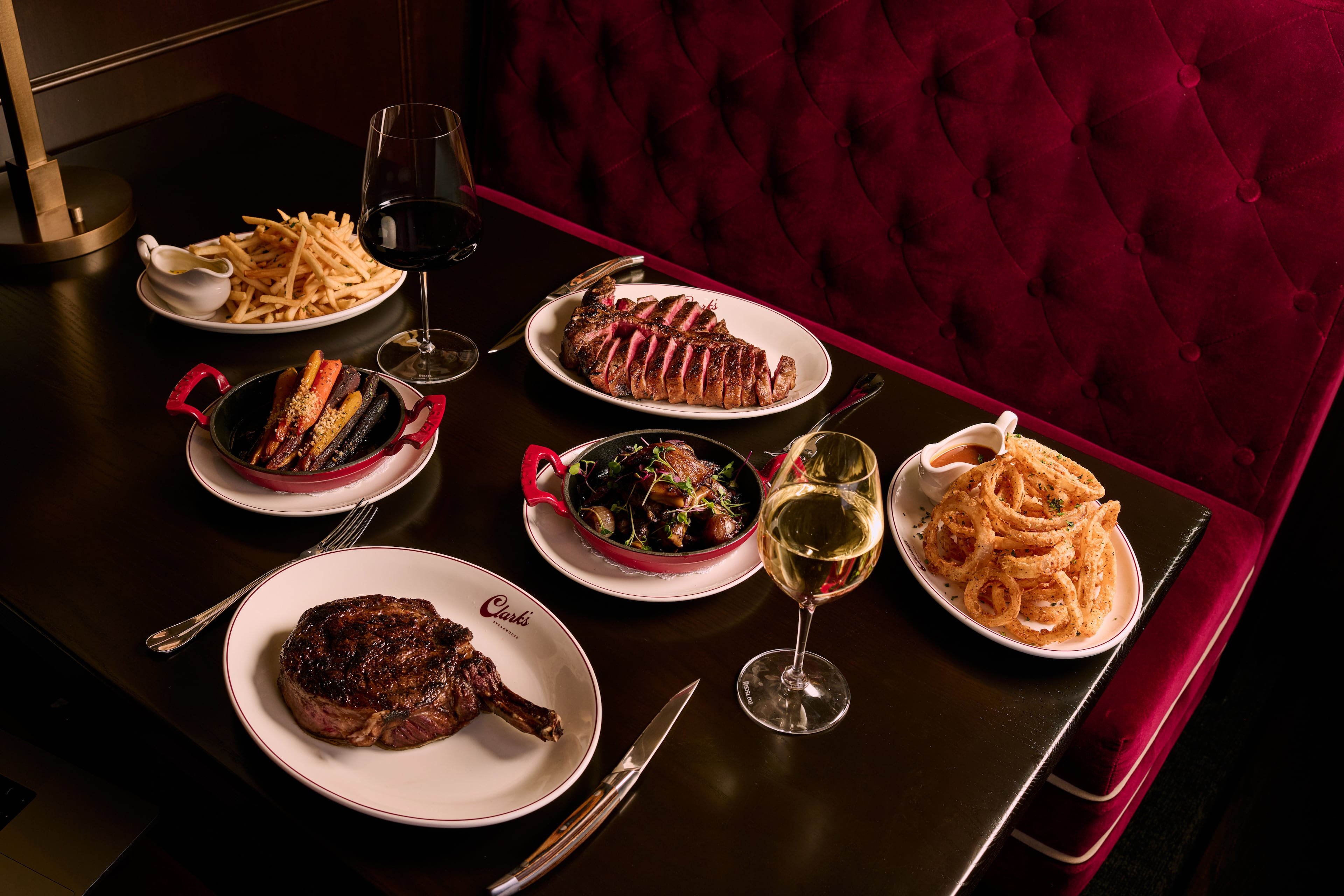 Much of the Clark's Steakhouse menu will feel familiar, but it's often so well-executed that it feels special. (Angie Webb/Courtesy of Clark's Steakhouse)