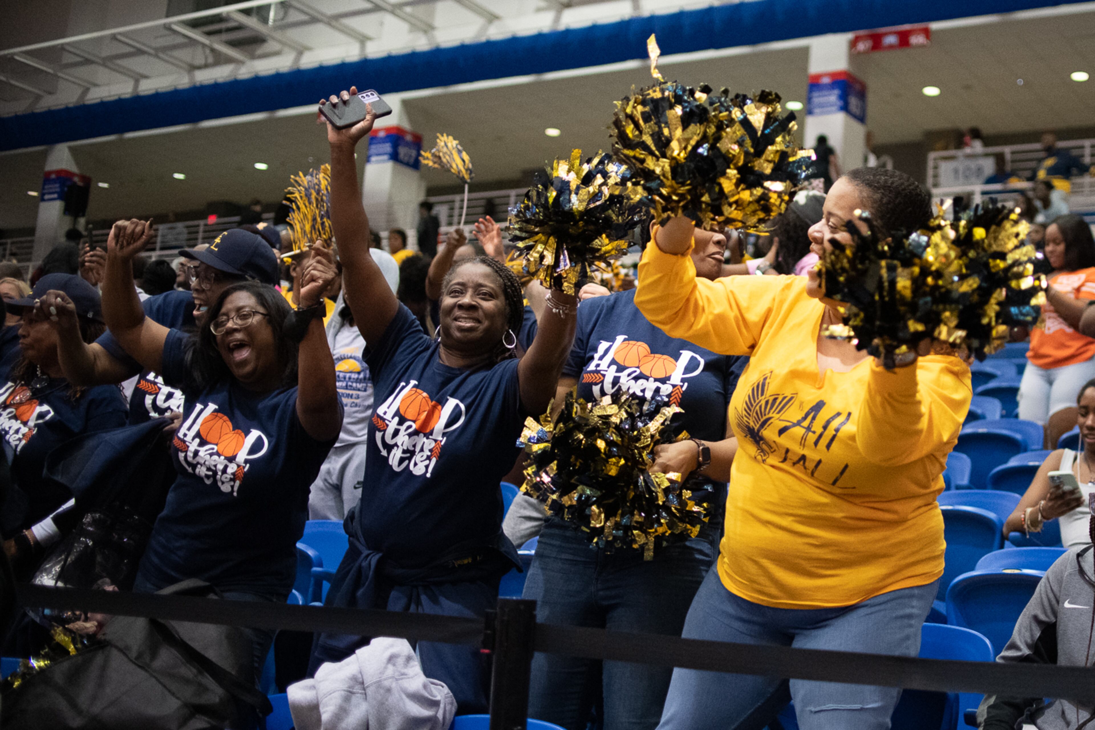 Eagles Landing fans celebrate. Jamie Spaar for the Atlanta Journal-Constitution