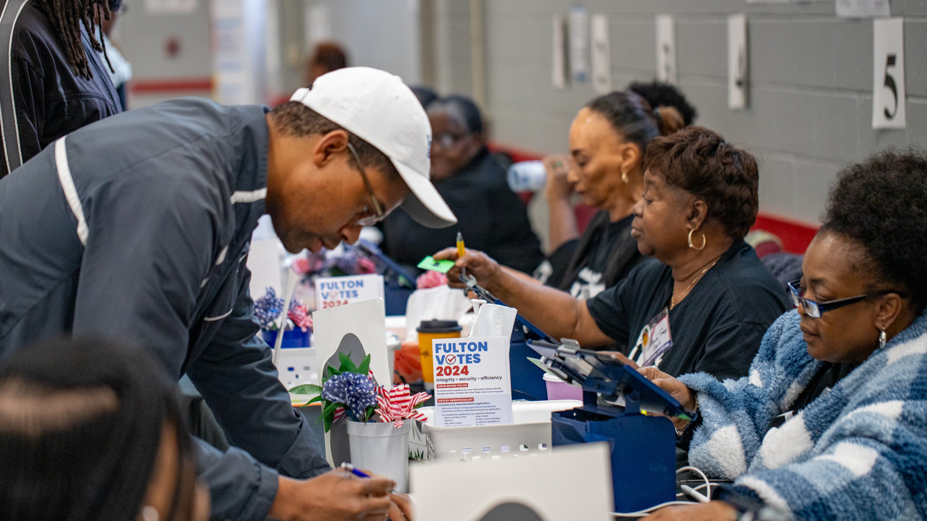Georgia voters turned out in record numbers ahead of Election Day.