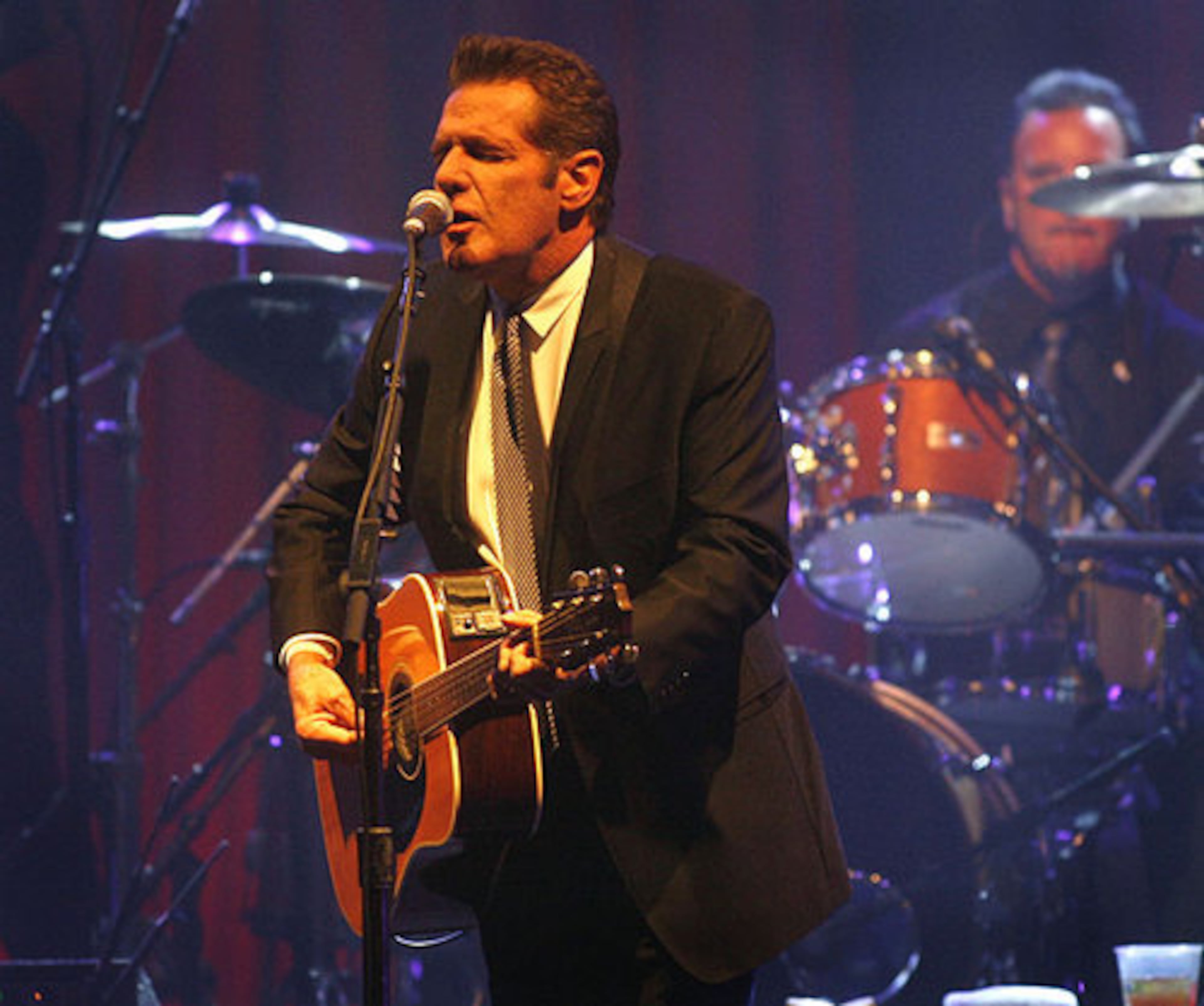 Glenn Frey of the Eagles performed as well.