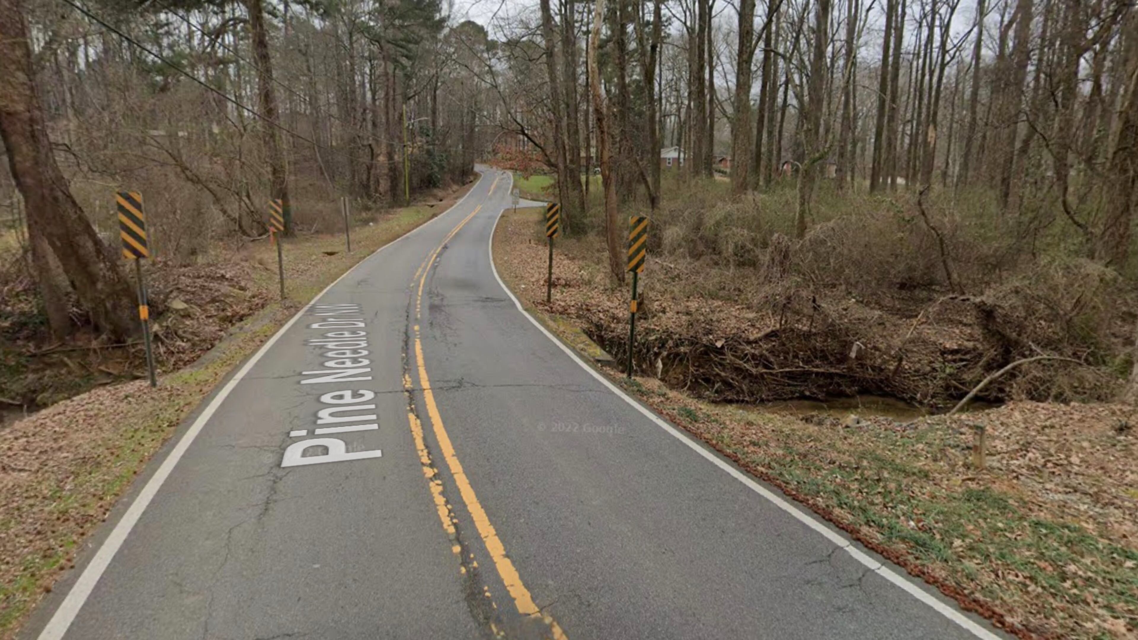 Duluth recently completed an inspection of the bridge on Pine Needle Drive over Rogers Creek. (Google Maps)