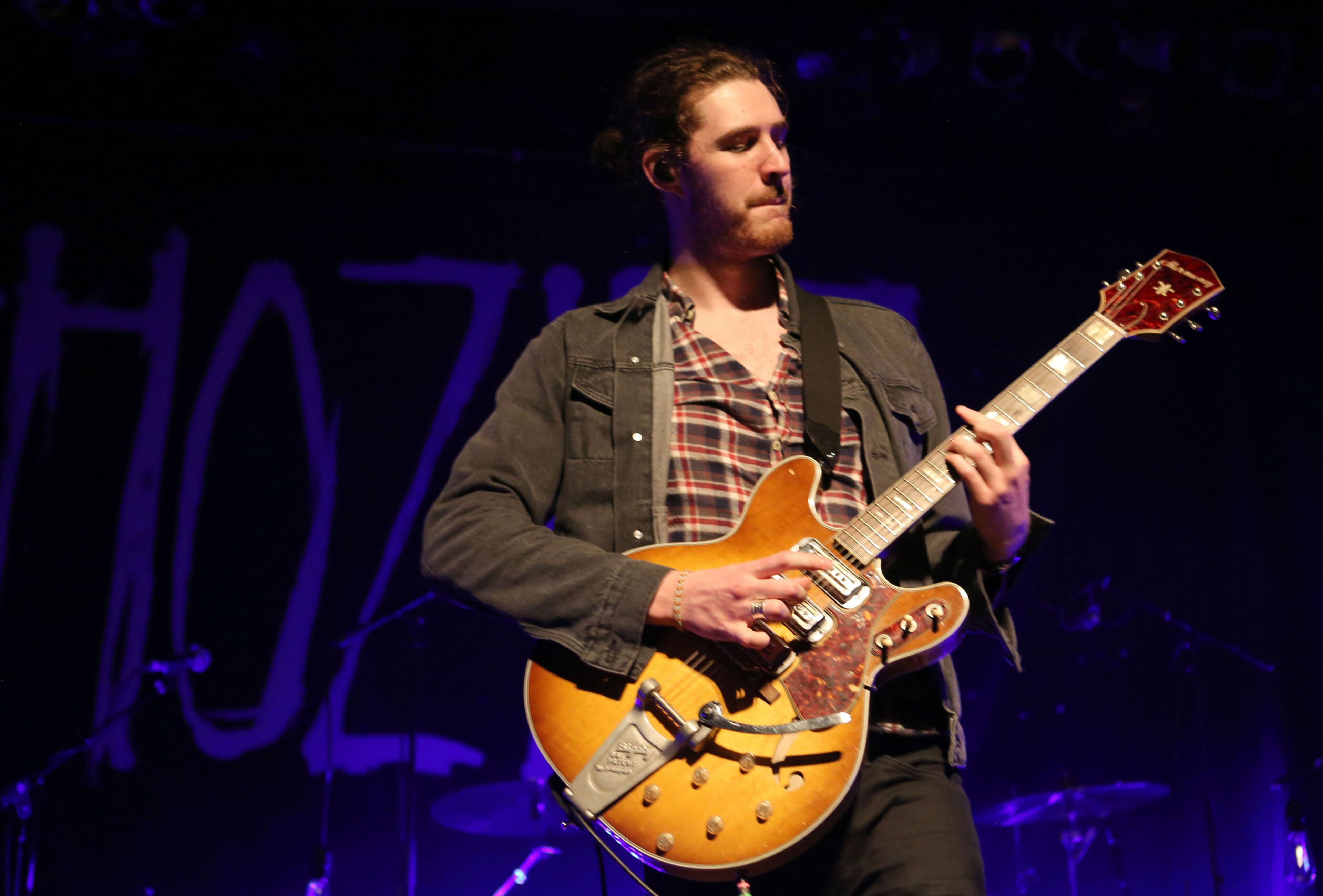 Irish singer-songwriter Andrew Hozier-Byrne, best known as Hozier, played to a sold-out crowd at Variety Playhouse in Atlanta Tuesday, March 10, 2015. The show was a make-up concert from a postponed October 2014 show. Robb D. Cohen/RobbsPhotos.com