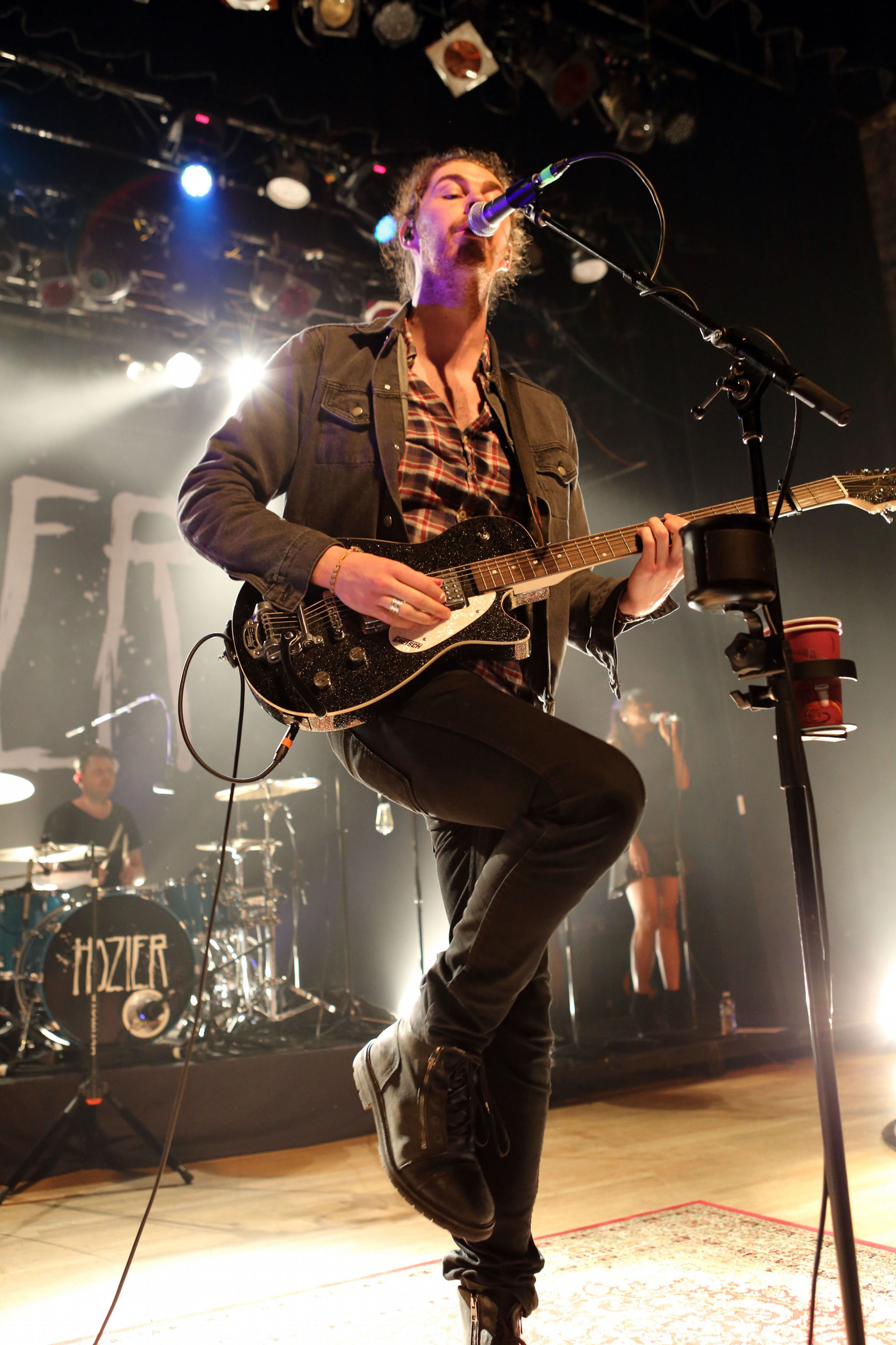 Irish singer-songwriter Andrew Hozier-Byrne, best known as Hozier, played to a sold-out crowd at Variety Playhouse in Atlanta Tuesday, March 10, 2015. The show was a make-up concert from a postponed October 2014 show. He is set to play another Atlanta show at The Tabernacle this week. Robb D. Cohen/RobbsPhotos.com
