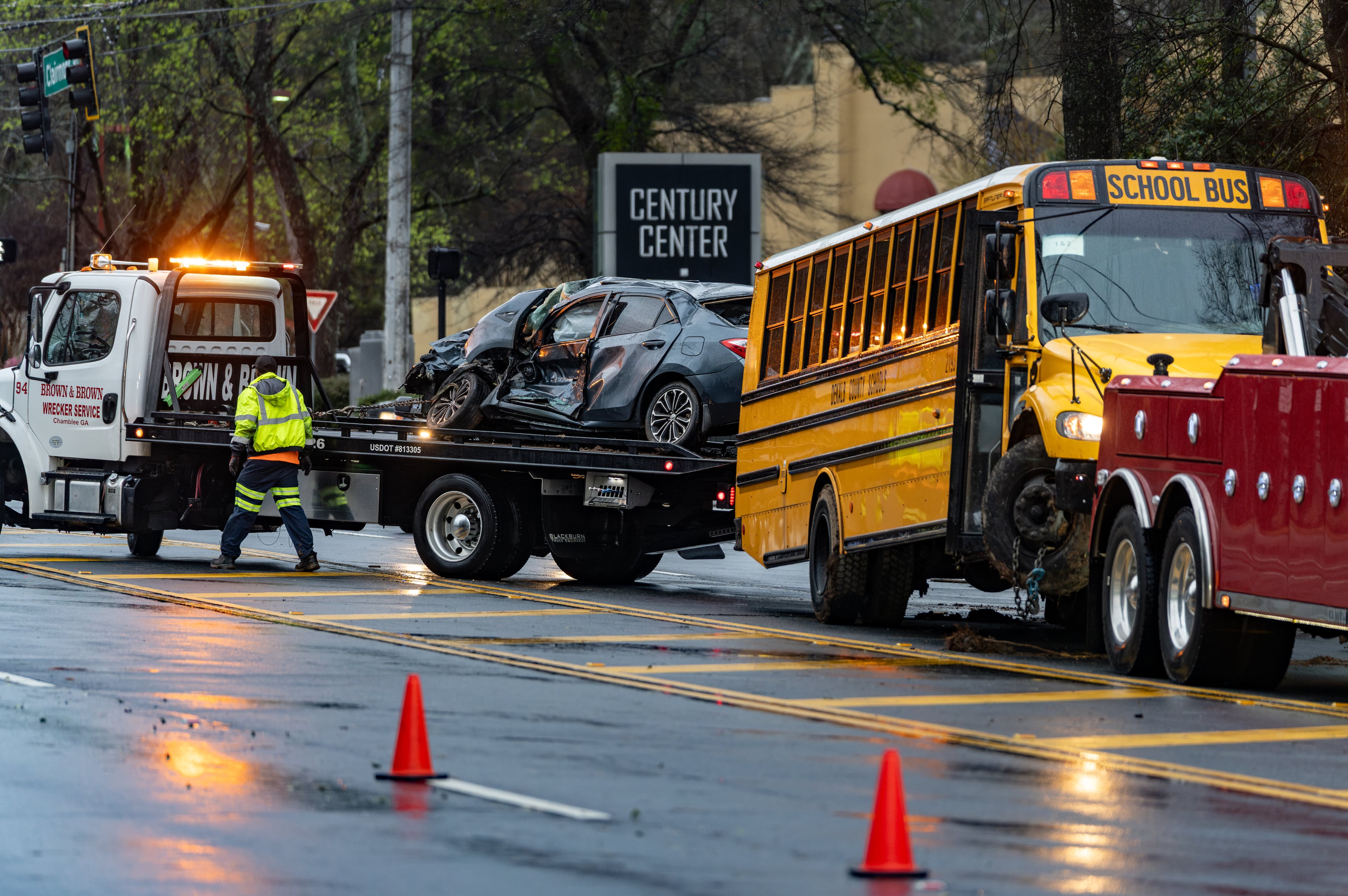 Dekalb School Bus crash