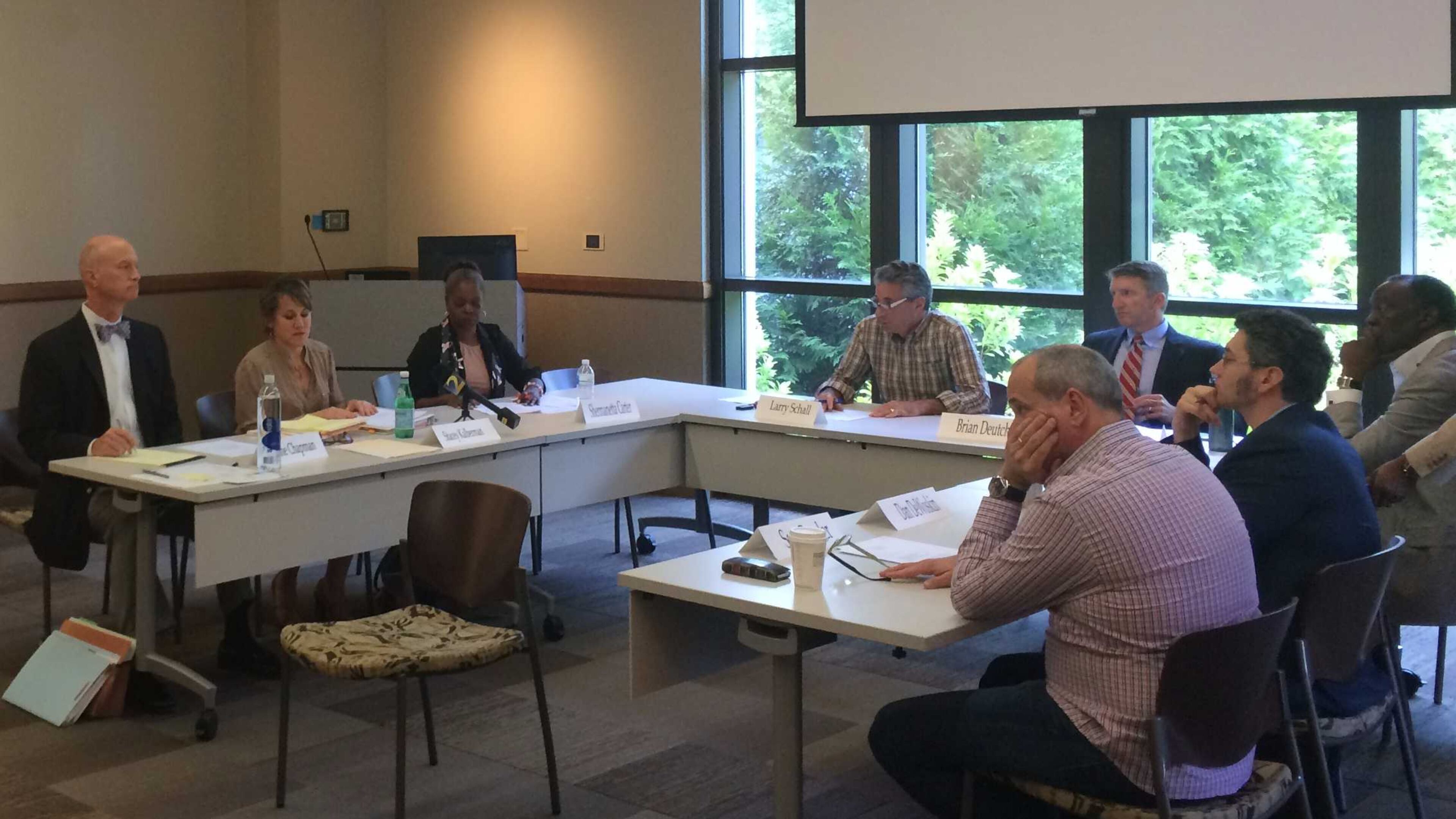 The DeKalb County Board of Ethics voted Thursday to issue an advisory opinion limiting mass communications from officials in the months leading up to an election. MARK NIESSE / MARK.NIESSE@AJC.COM