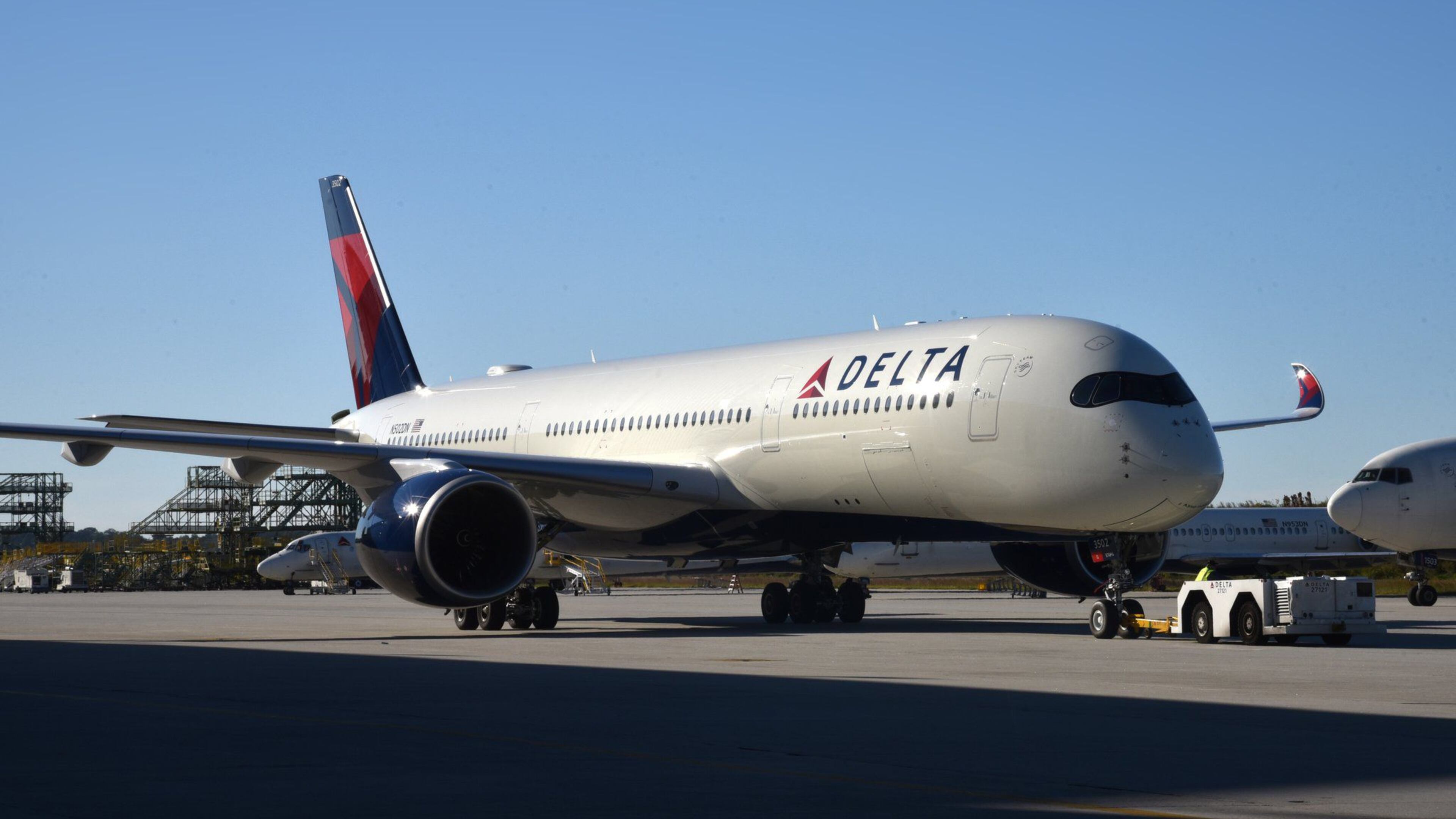 Delta's Airbus A350. (Hyosub Shin/Atlanta Journal-Constitution/TNS)
