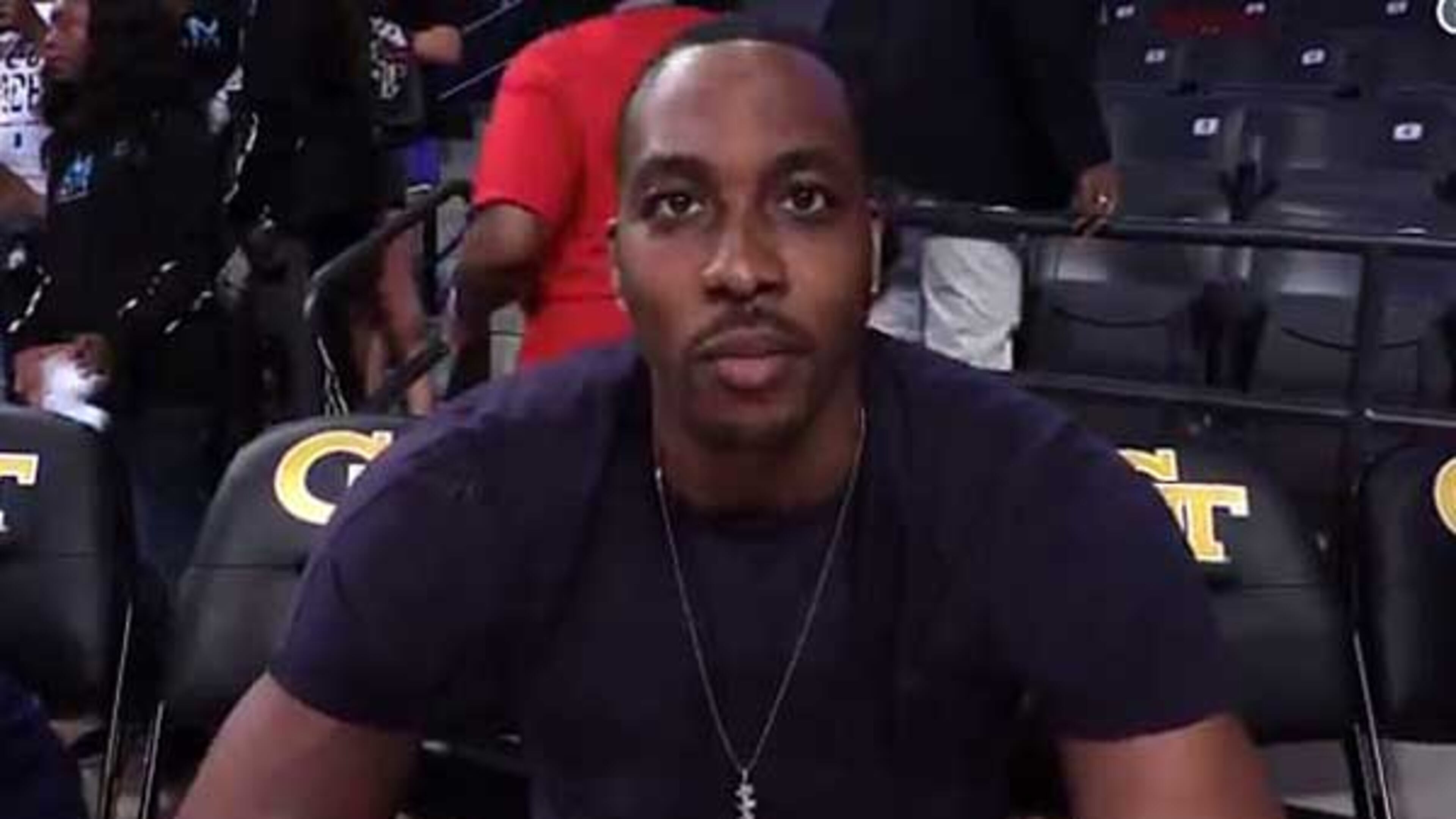 Former Hawk Dwight Howard urges fans to step up and support the Atlanta Dream in Tuesday's home game against the Minnesota Lynx at McCamish Pavilion.
