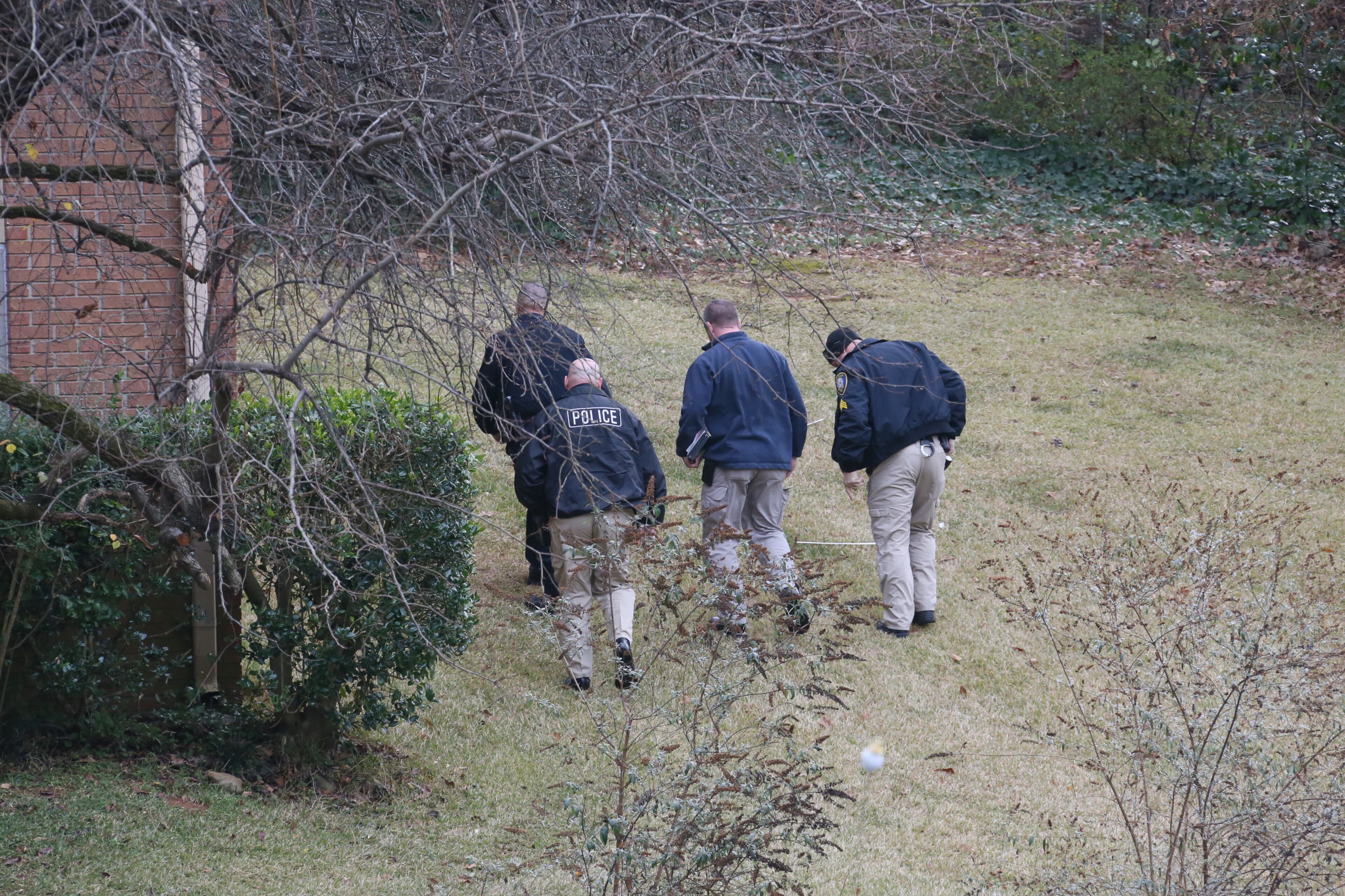 An East Point homeowner was home alone when he shot and killed an intruder Tuesday morning, police said. The investigation continued Tuesday afternoon, Dec. 31, 2013.