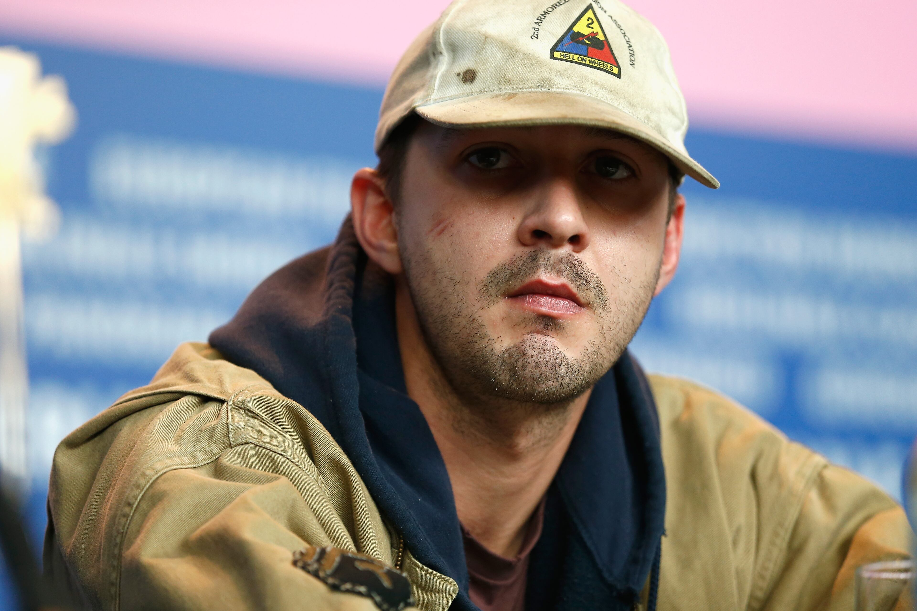 Actor Shia LaBeouf apologized after admitting he plagiarized an author's work, saying he really "f***ed up." He also hired a skywriter to write out his apology and performed a an art piece called #IAmSorry.